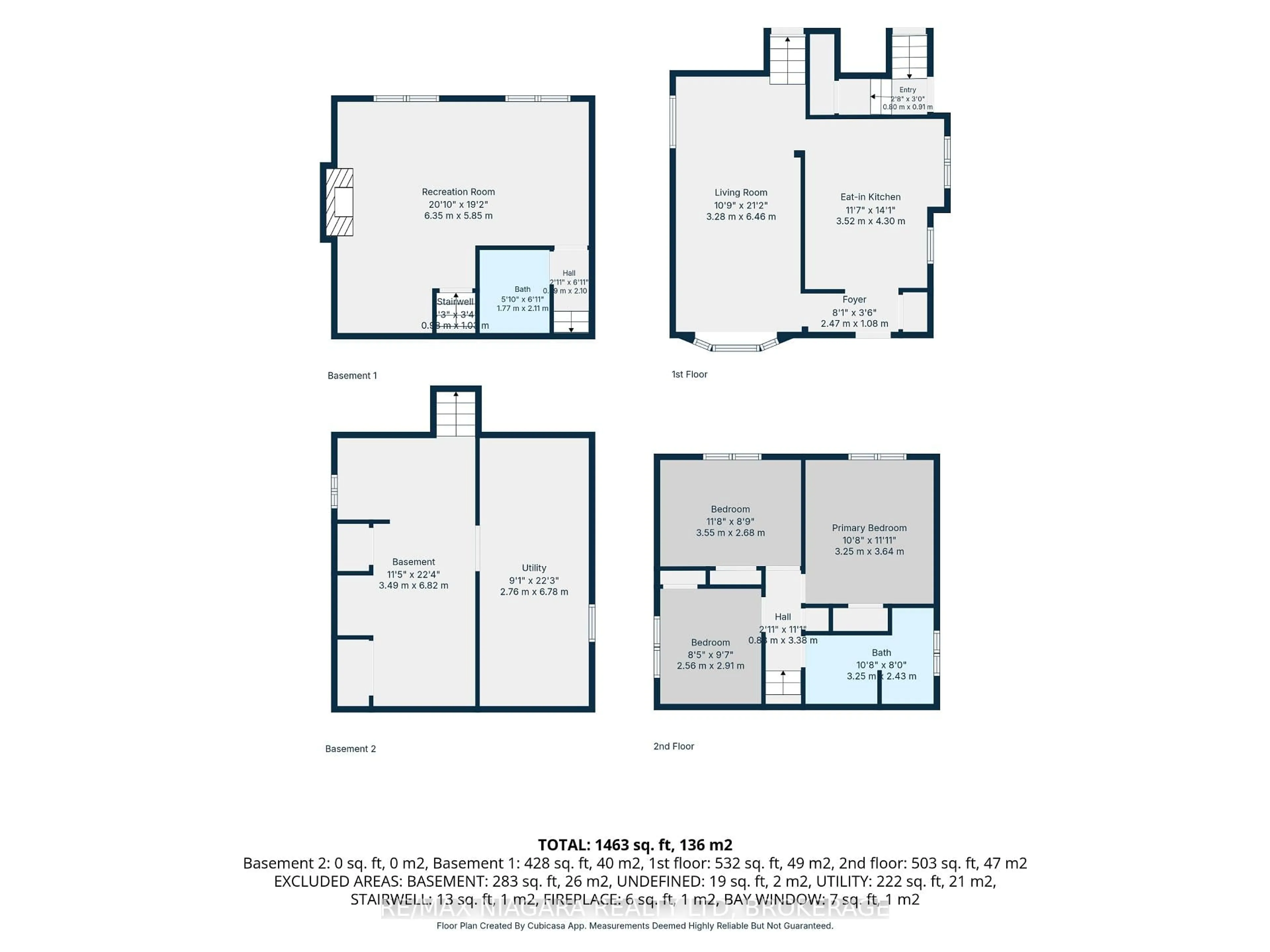 Floor plan for 4240 Brookdale Dr, Niagara Falls Ontario L2H 2B5
