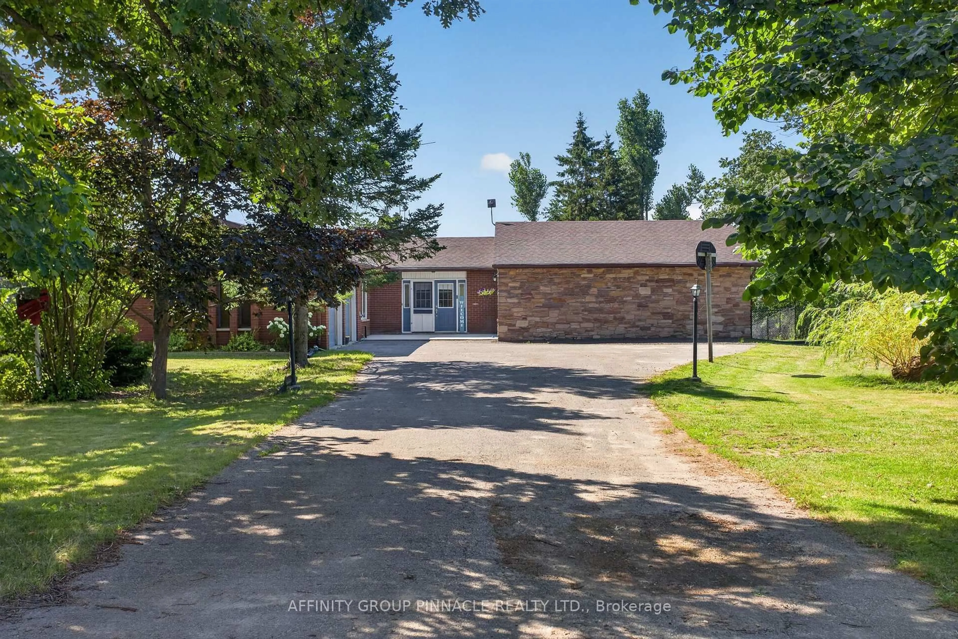 A pic from outside/outdoor area/front of a property/back of a property/a pic from drone, street for 1140 Farmstead Rd, Kawartha Lakes Ontario K0M 2M0