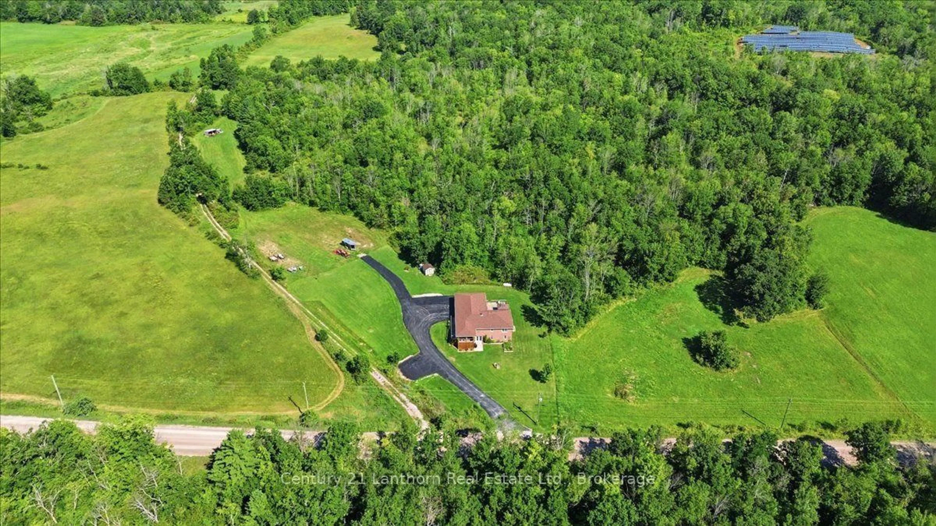 A pic from outside/outdoor area/front of a property/back of a property/a pic from drone, forest/trees view for 78 Mill Rd, Madoc Ontario K0K 2K0