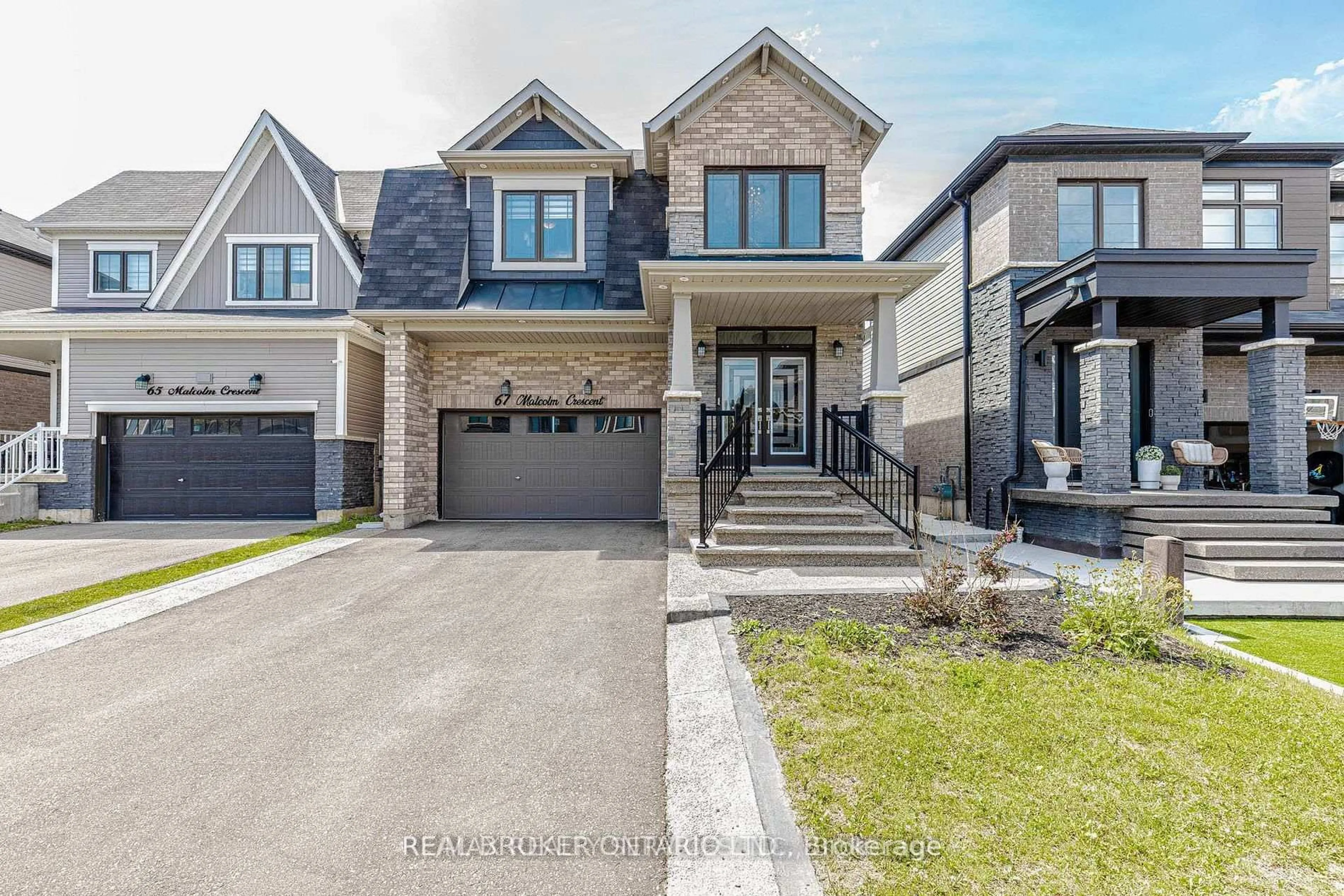 Home with brick exterior material, street for 67 Malcolm Cres, Haldimand Ontario N3W 0E9