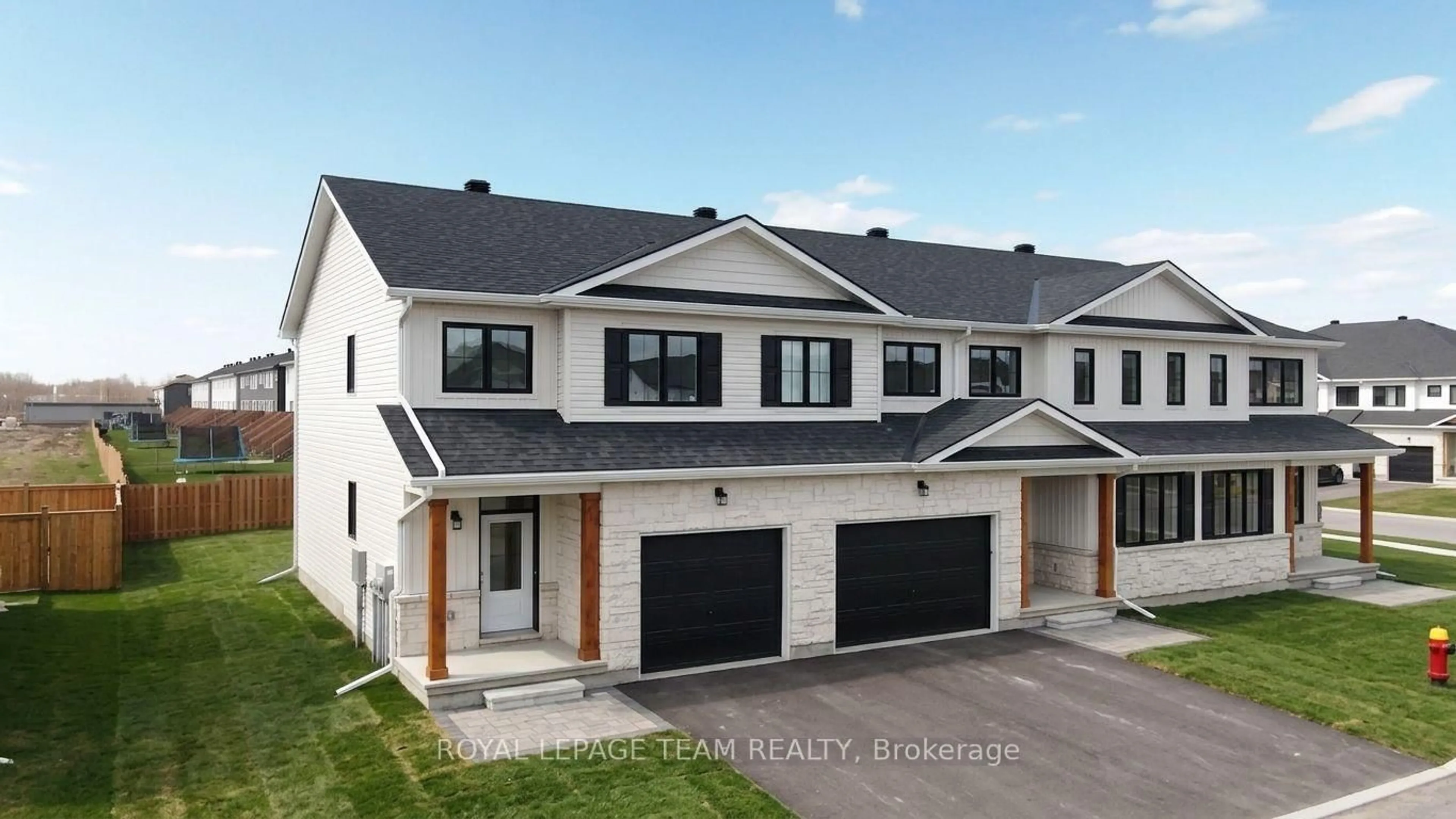 A pic from outside/outdoor area/front of a property/back of a property/a pic from drone, street for 145 Doctor Agnes Craine Dr, Smiths Falls Ontario K7A 0B8