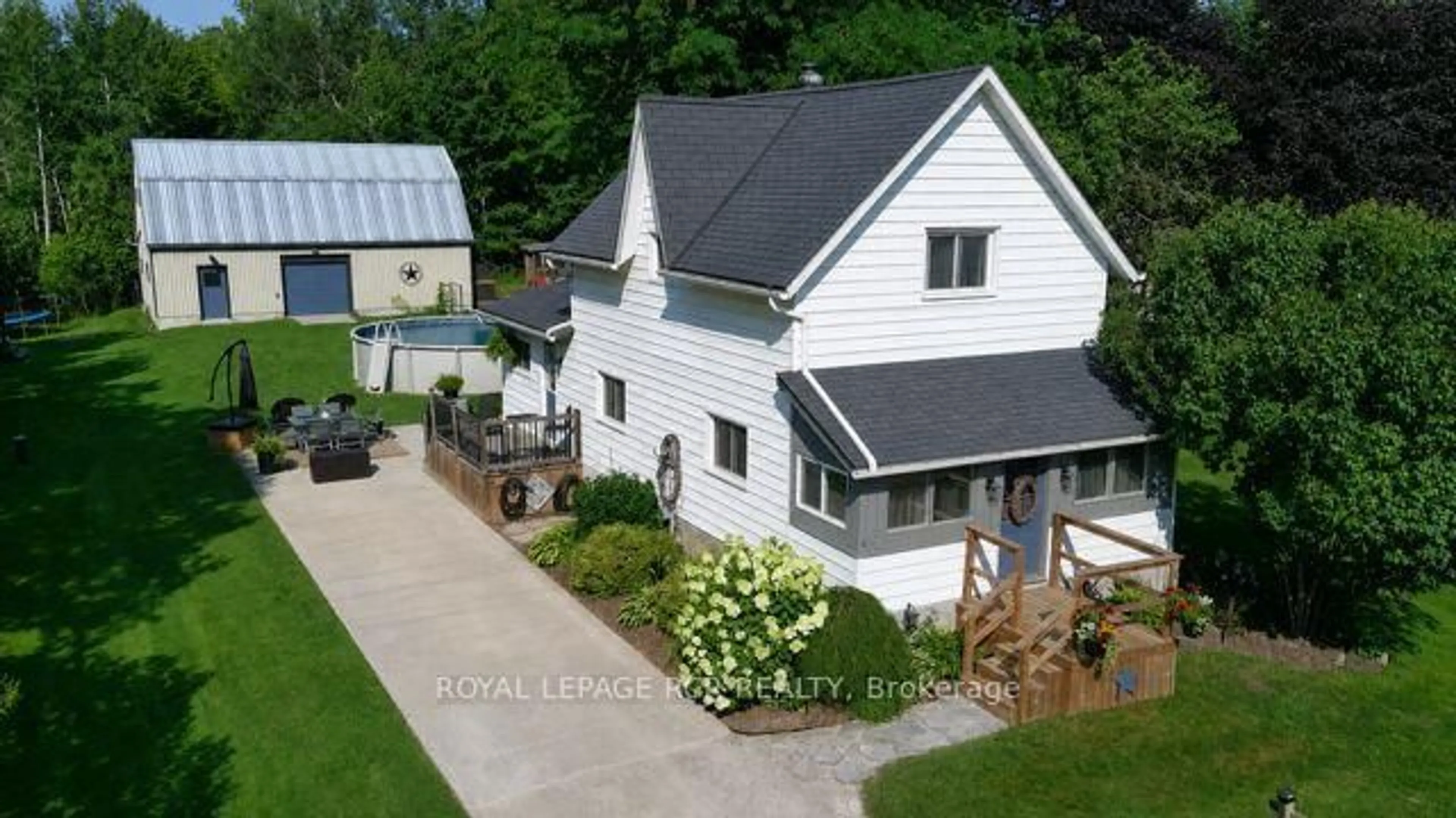A pic from outside/outdoor area/front of a property/back of a property/a pic from drone, unknown for 758016 2nd Line, Mulmur Ontario L9V 0G8