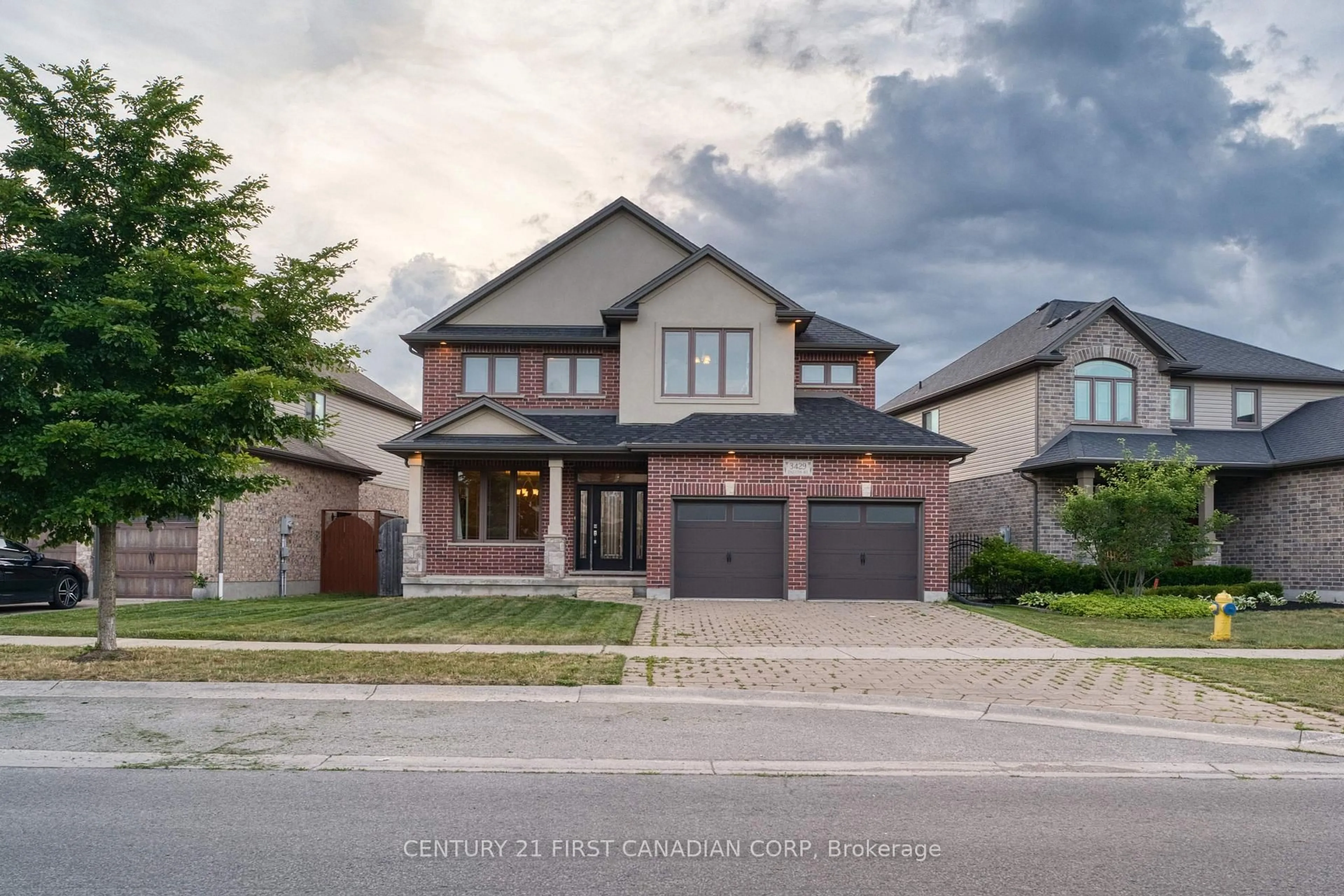 Home with brick exterior material, street for 3429 Singleton Ave, London South Ontario N6L 0C5