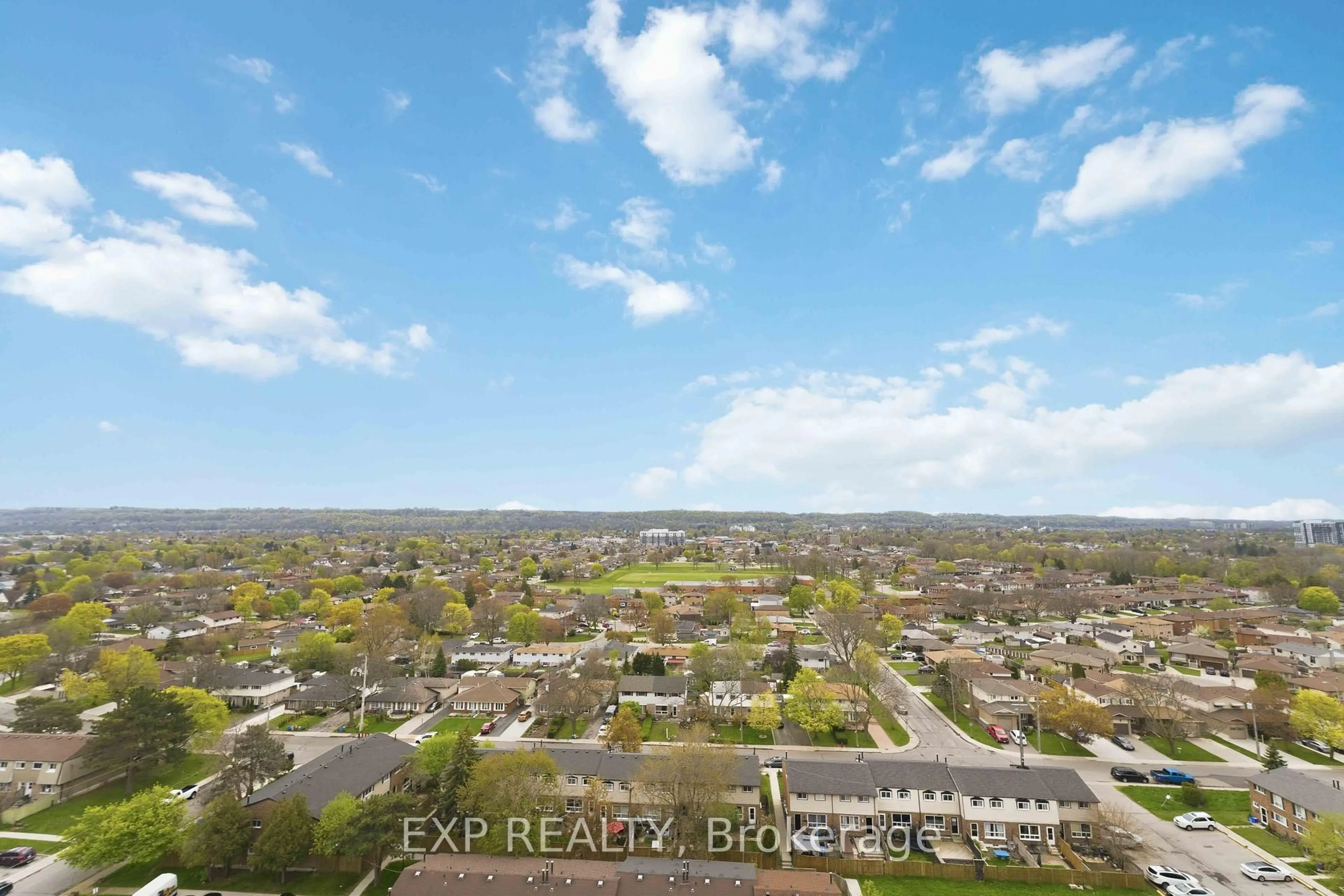 A pic from outside/outdoor area/front of a property/back of a property/a pic from drone, city buildings view from balcony for 2782 Barton St #1607, Hamilton Ontario L8E 2J8