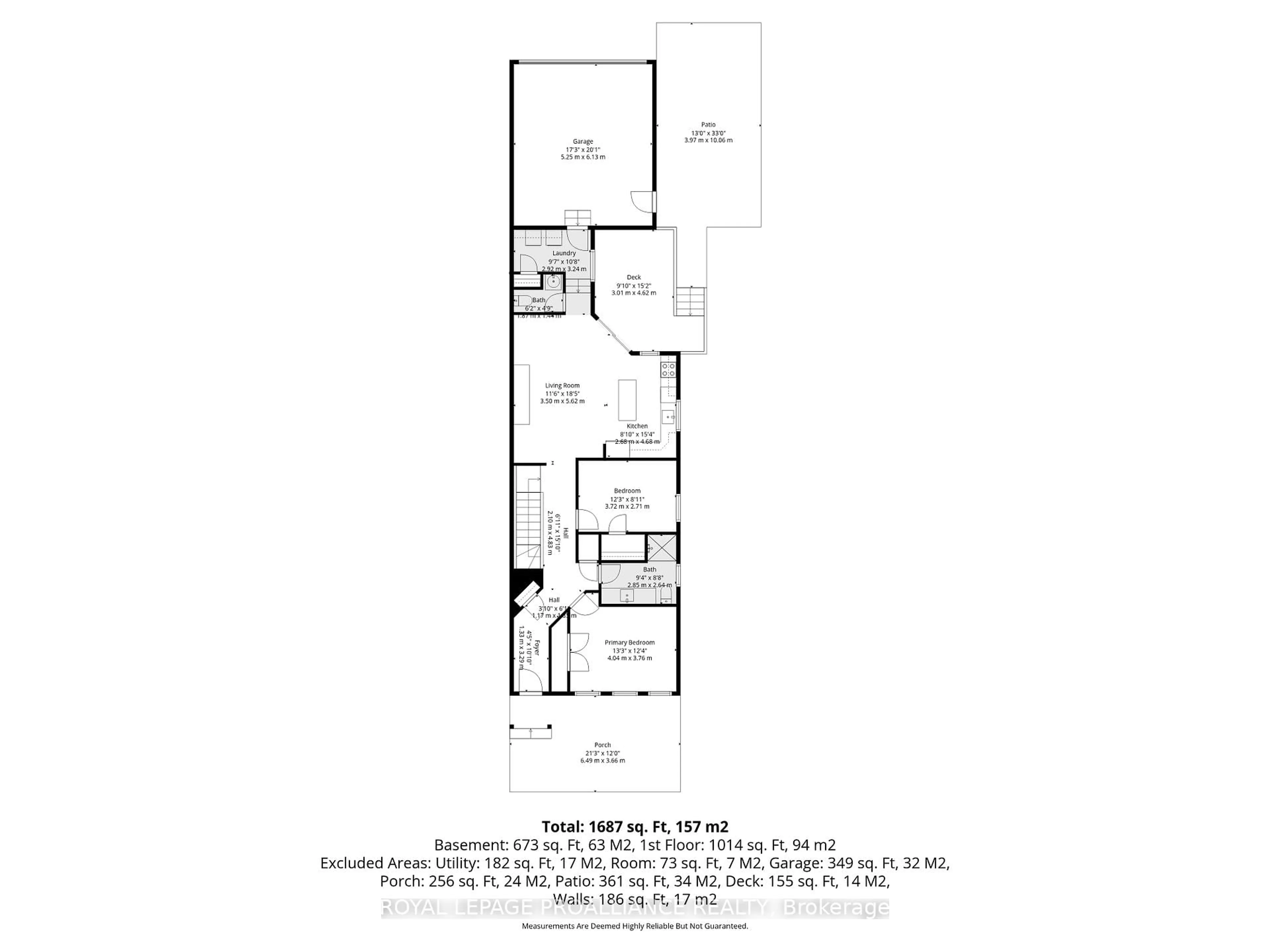 Floor plan for 8 Bigwood Cres, Port Hope Ontario L1A 0C8