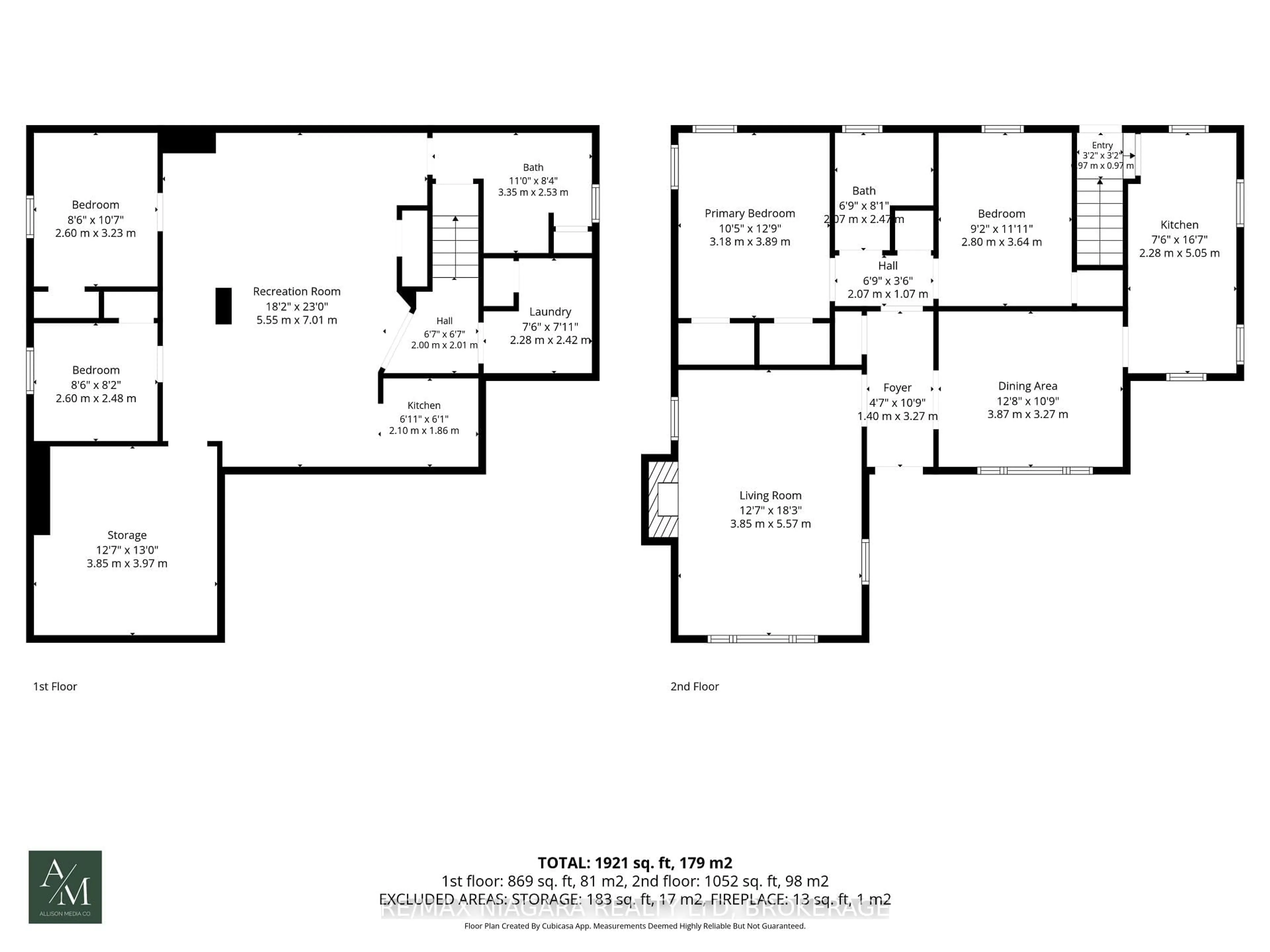 Floor plan for 5735 Hanan Ave, Niagara Falls Ontario L2G 4E8