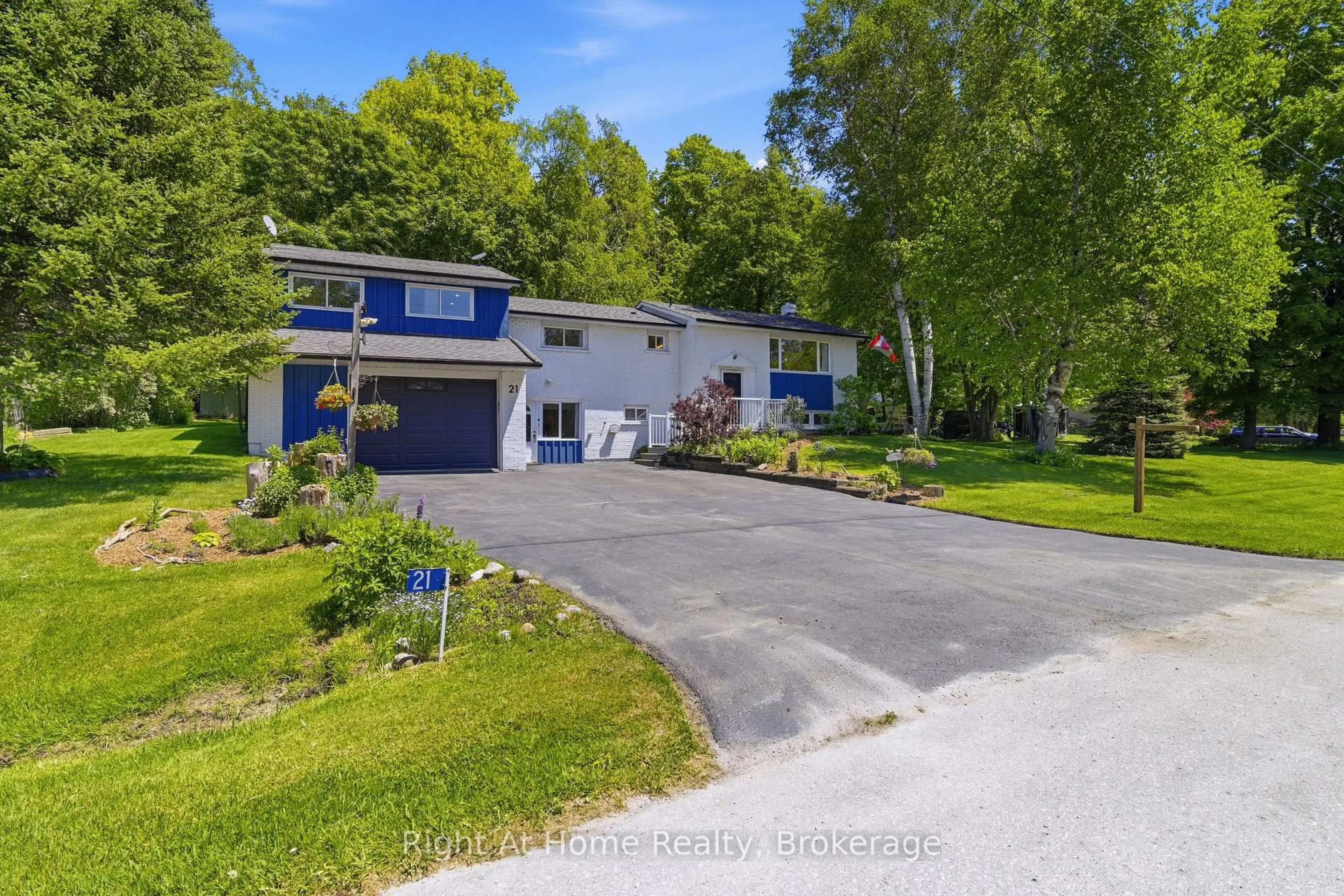 A pic from outside/outdoor area/front of a property/back of a property/a pic from drone, unknown for 21 Nonquon Dr, Kawartha Lakes Ontario L0C 1G0