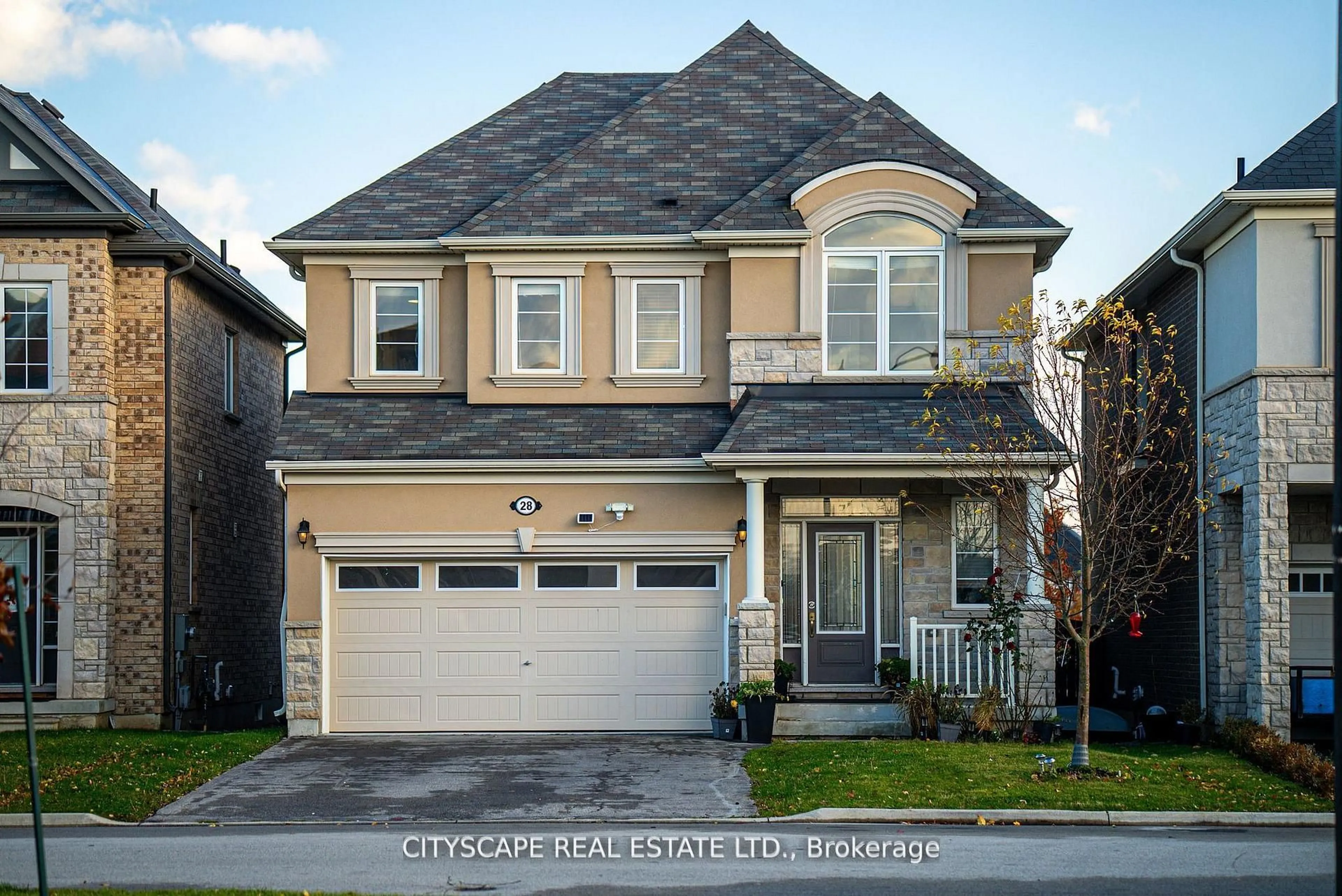 Home with brick exterior material, street for 28 Celano Dr, Hamilton Ontario L8B 1V3