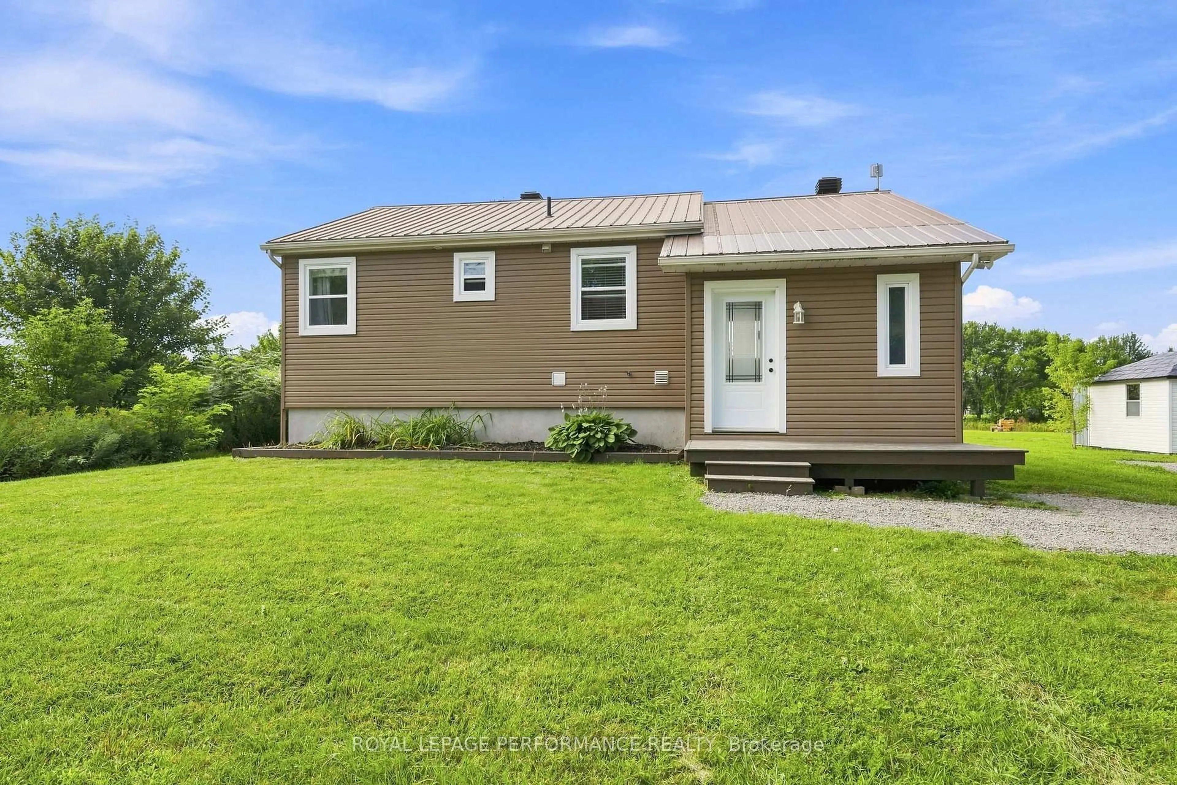 Home with vinyl exterior material, street for 2971 Chartrand St, Champlain Ontario K0B 1J0
