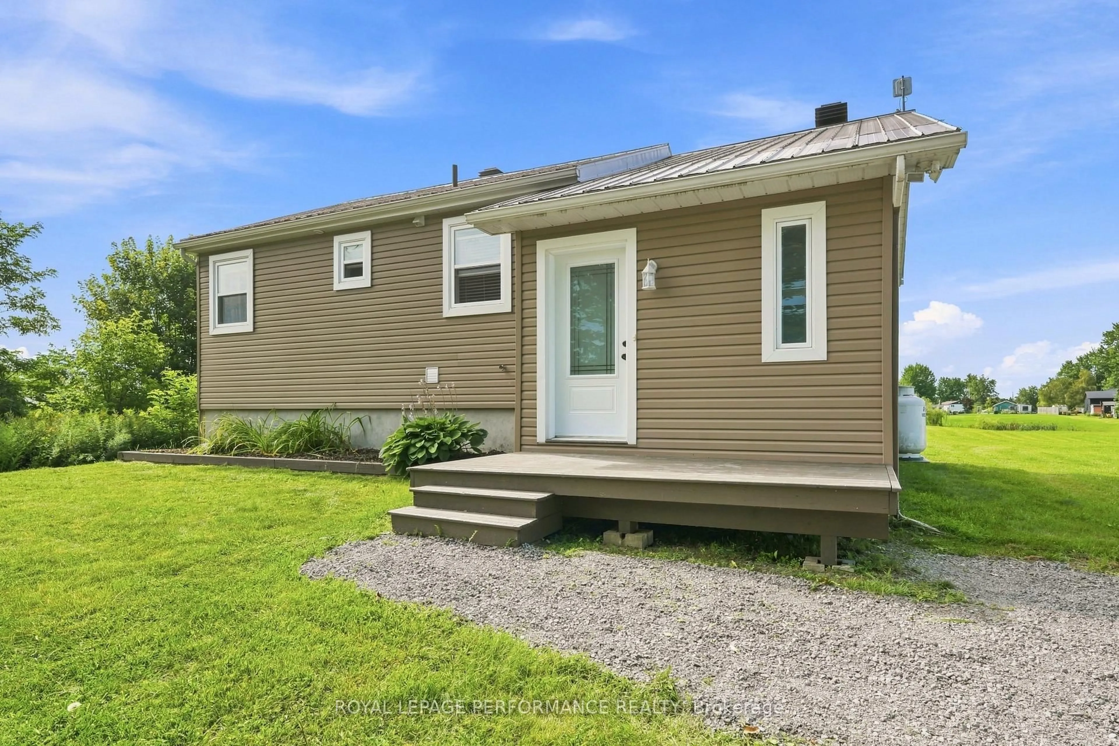 Home with vinyl exterior material, street for 2971 Chartrand St, Champlain Ontario K0B 1J0