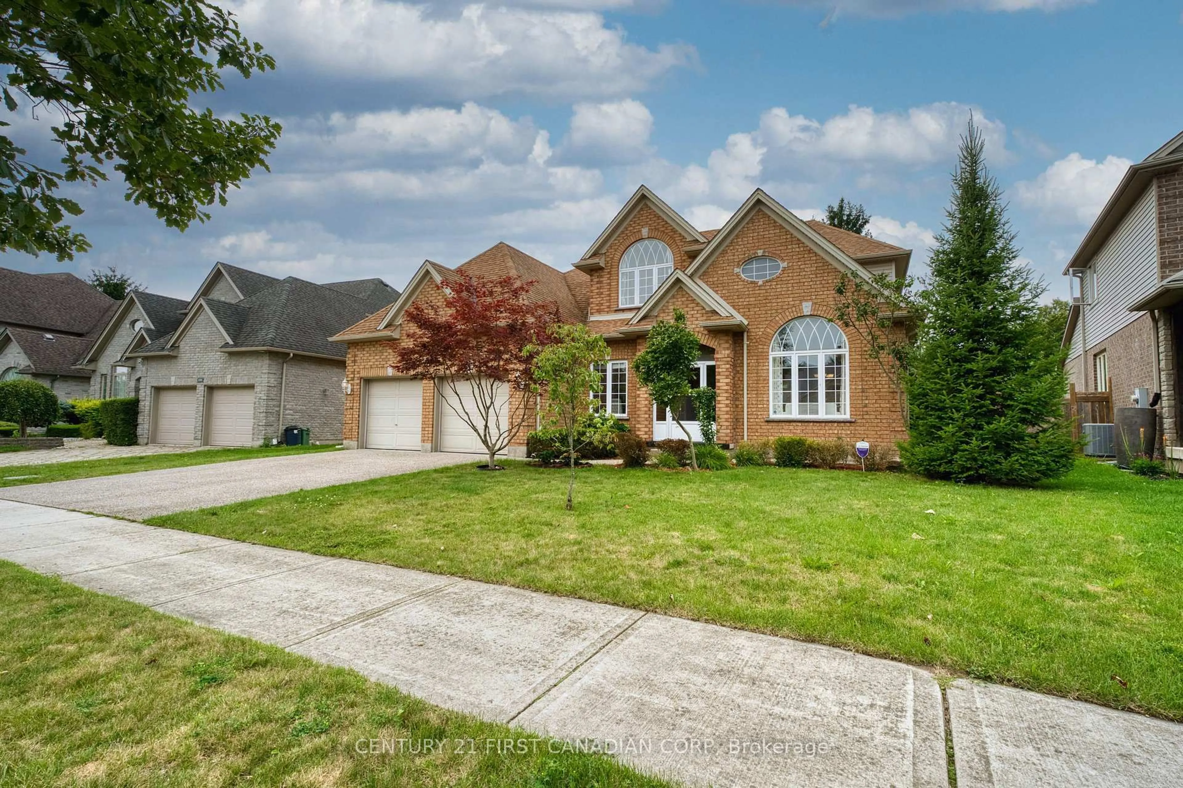 Home with brick exterior material, street for 149 Skyline Ave, London North Ontario N5X 0A3