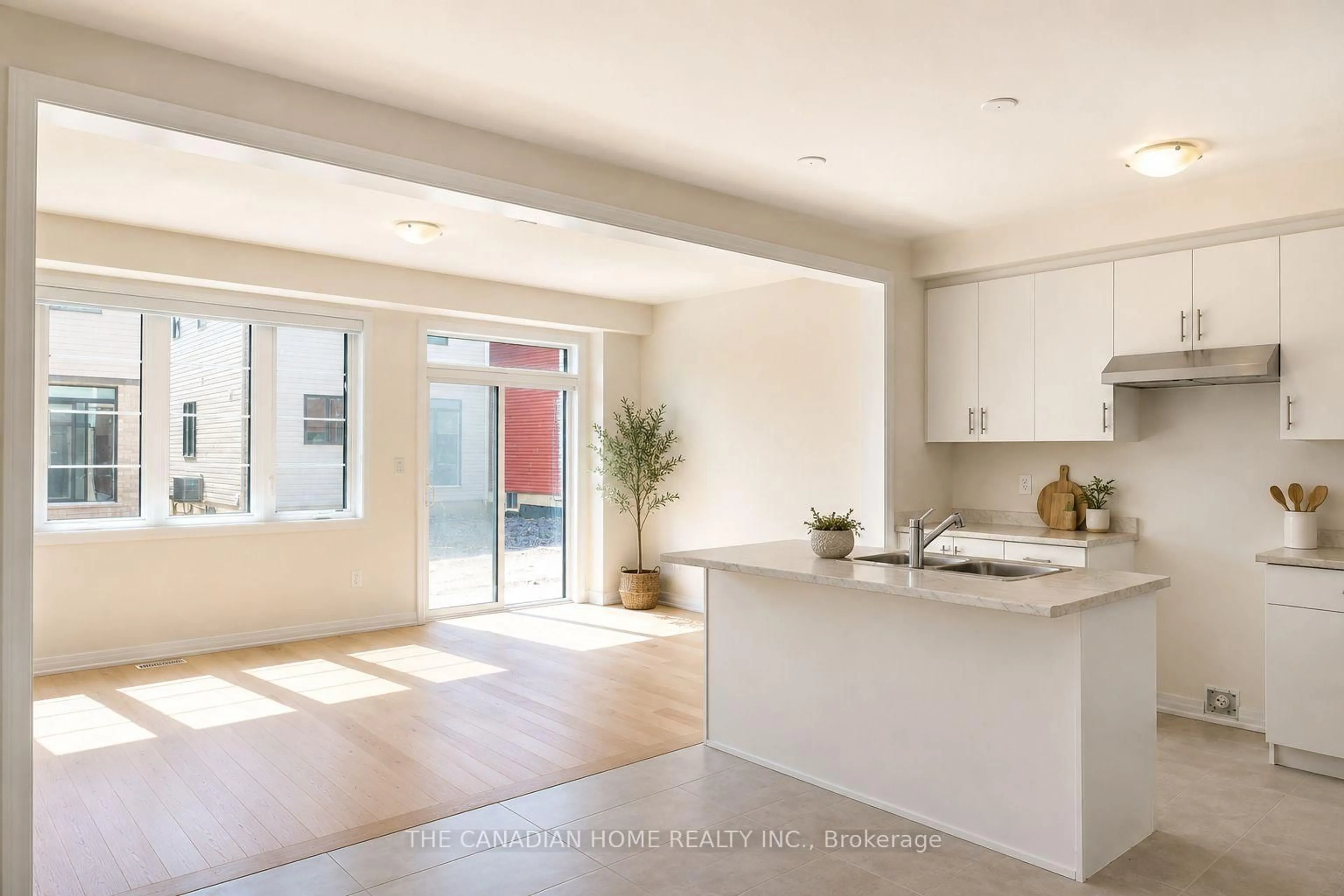 Open concept kitchen, unknown for 39 Picard St, Woolwich Ontario N0B 1M0