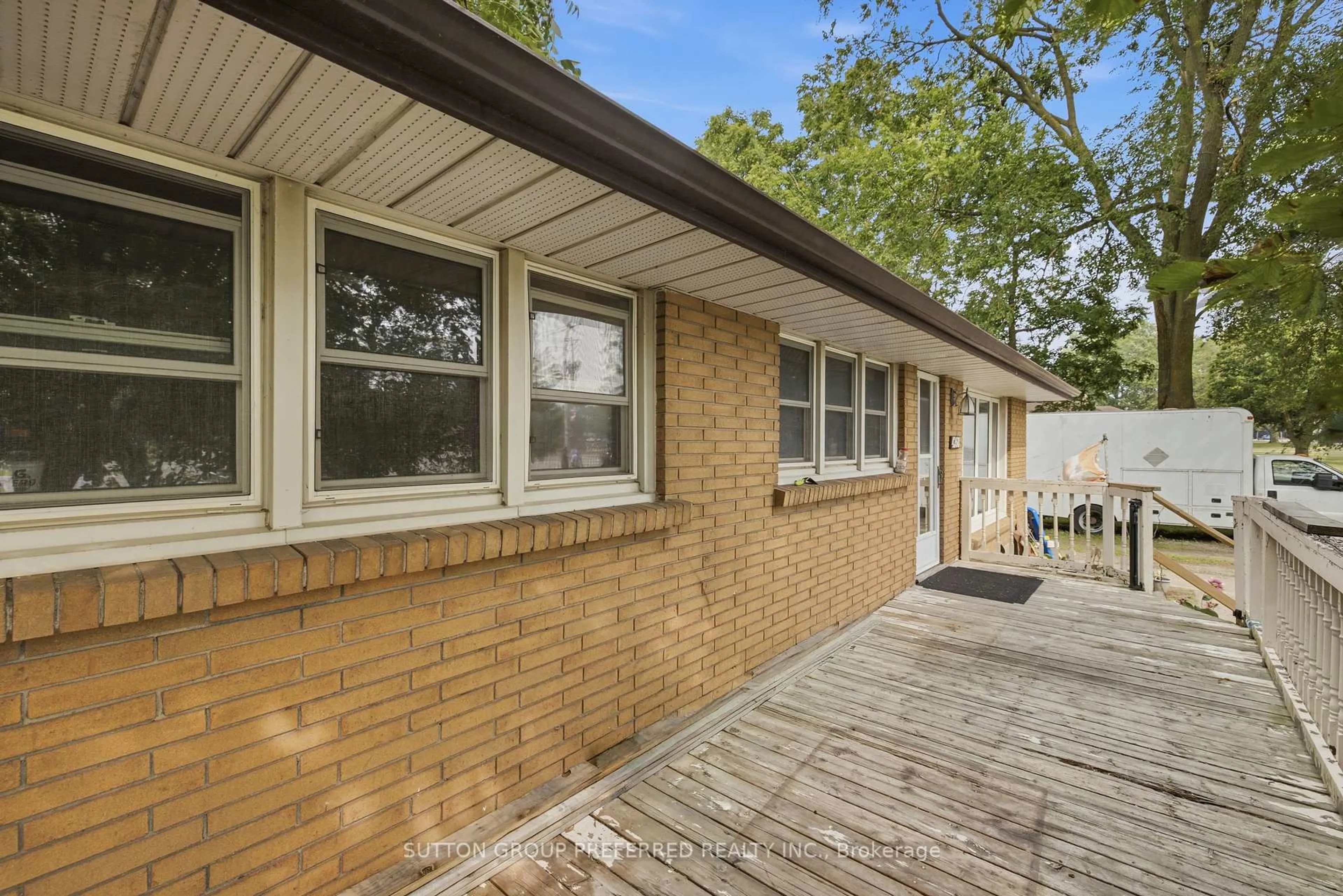 Home with brick exterior material, street for 4268 Hamilton Rd, Thames Centre Ontario N0L 1G3