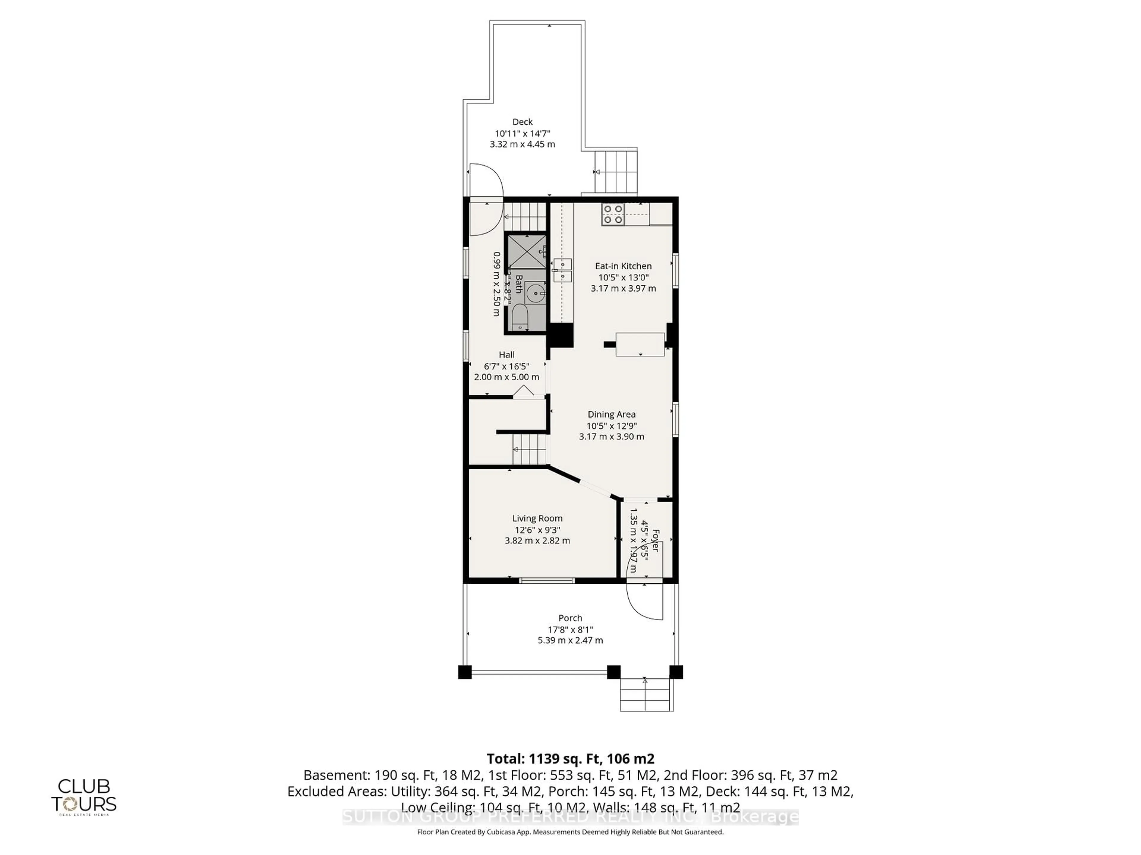 Floor plan for 178 East St, London East Ontario N5Z 2R8