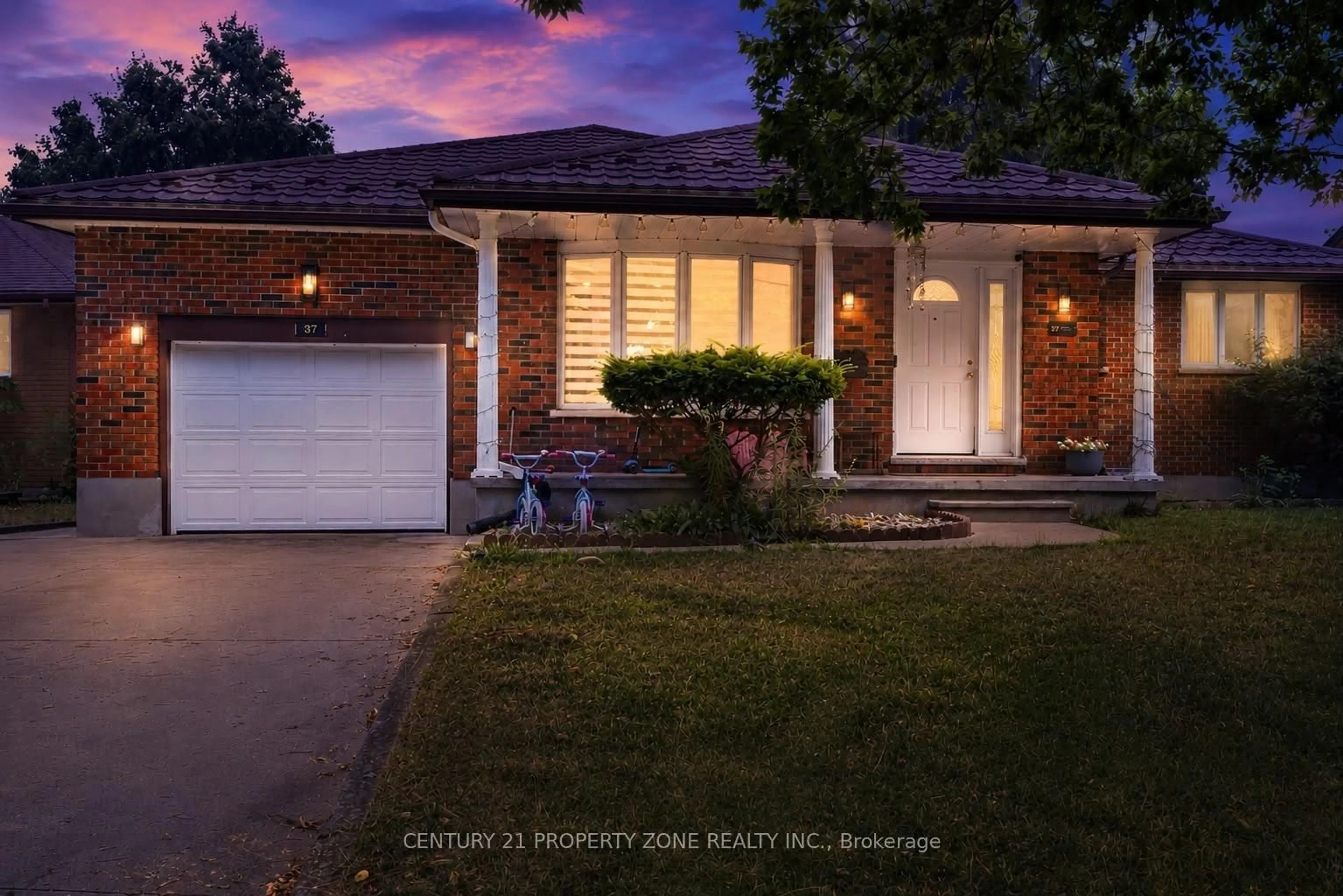 Home with brick exterior material, street for 37 Laurentian Dr, London East Ontario N5W 1N8
