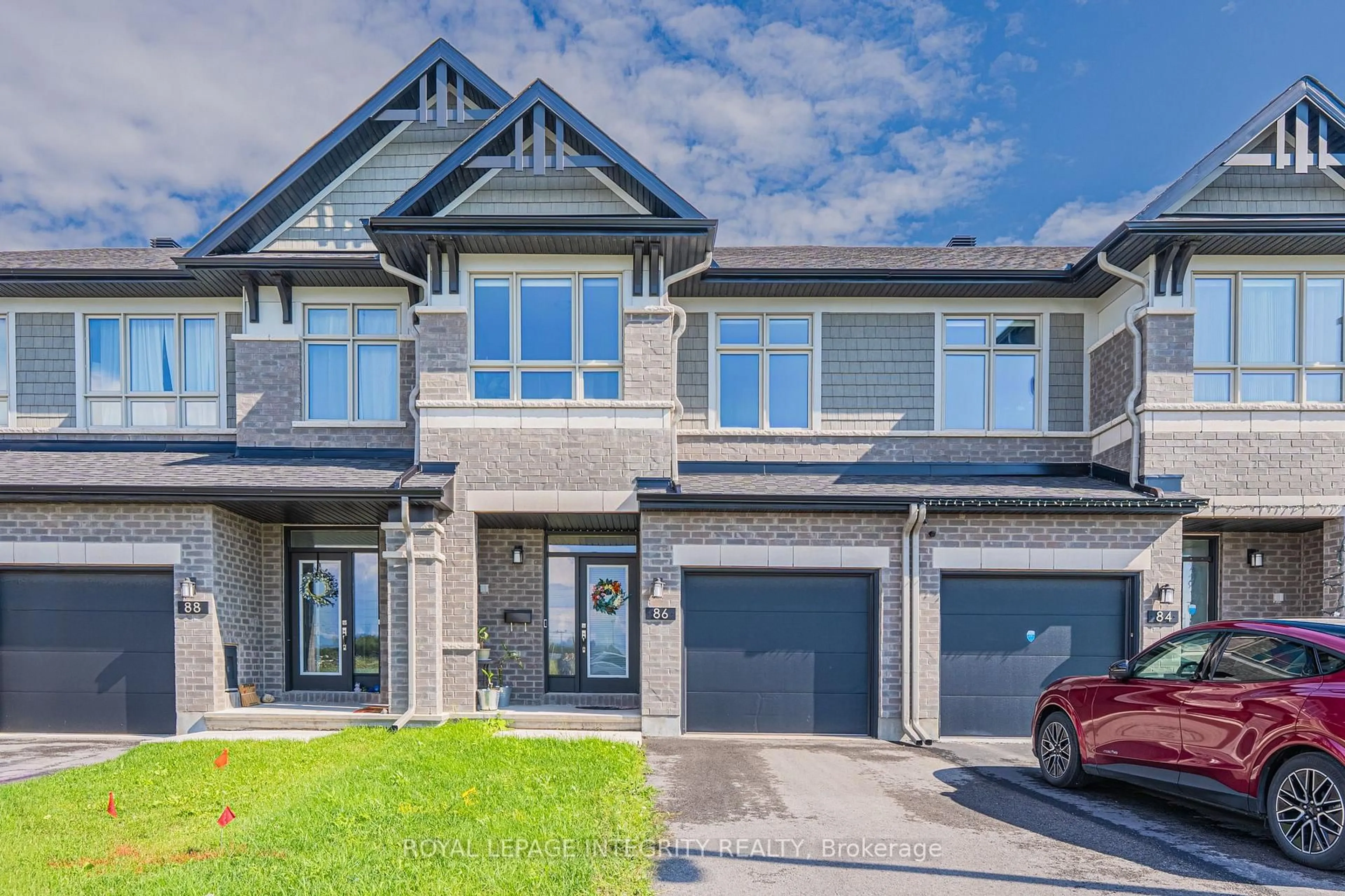 Home with brick exterior material, street for 86 Ploughshare Rd, Kanata Ontario K2S 2T6