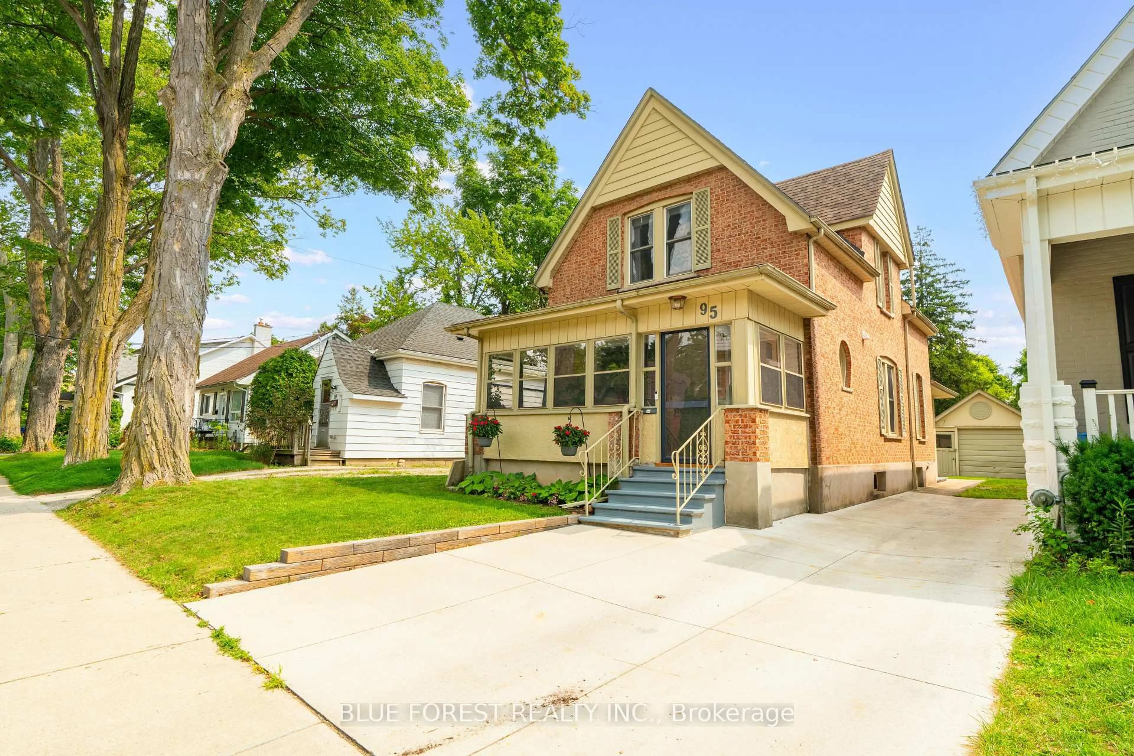 Home with brick exterior material, street for 95 Tecumseh Ave, London South Ontario N6C 1S1