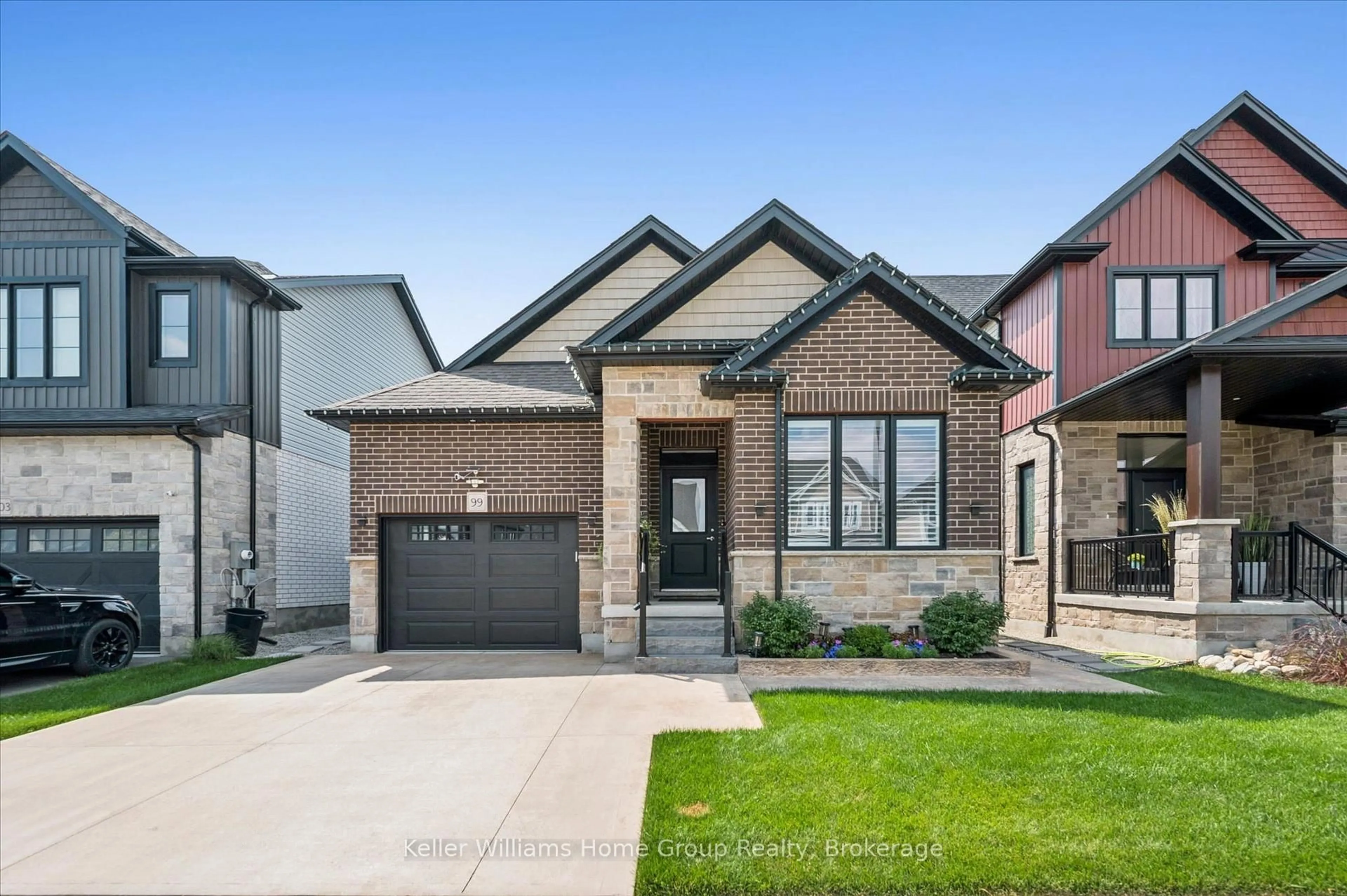 Home with brick exterior material, street for 99 Harrison St, Centre Wellington Ontario N0B 1S0