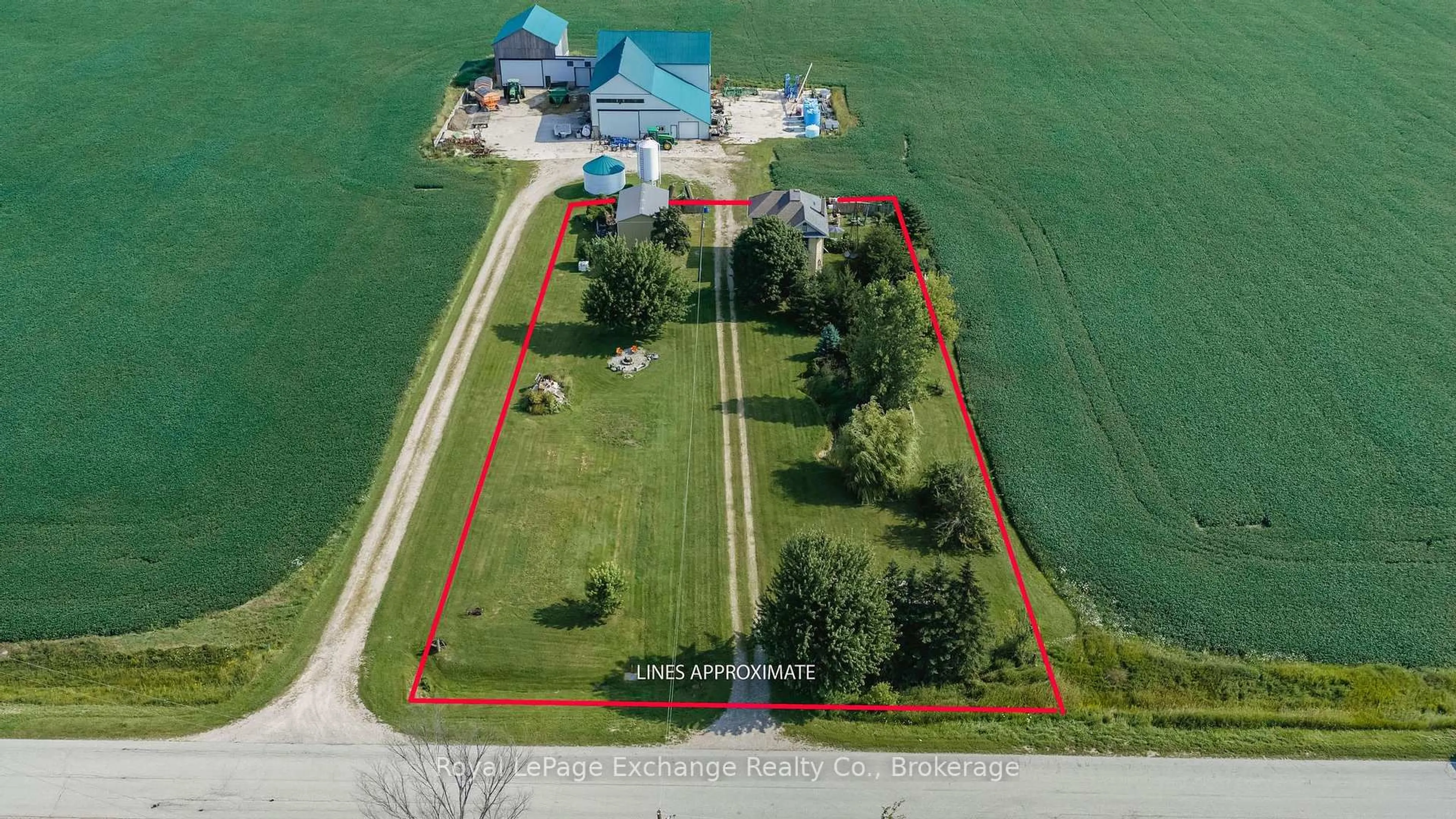 A pic from outside/outdoor area/front of a property/back of a property/a pic from drone, unknown for 786 10 Concession, Kincardine Ontario N0G 2N0