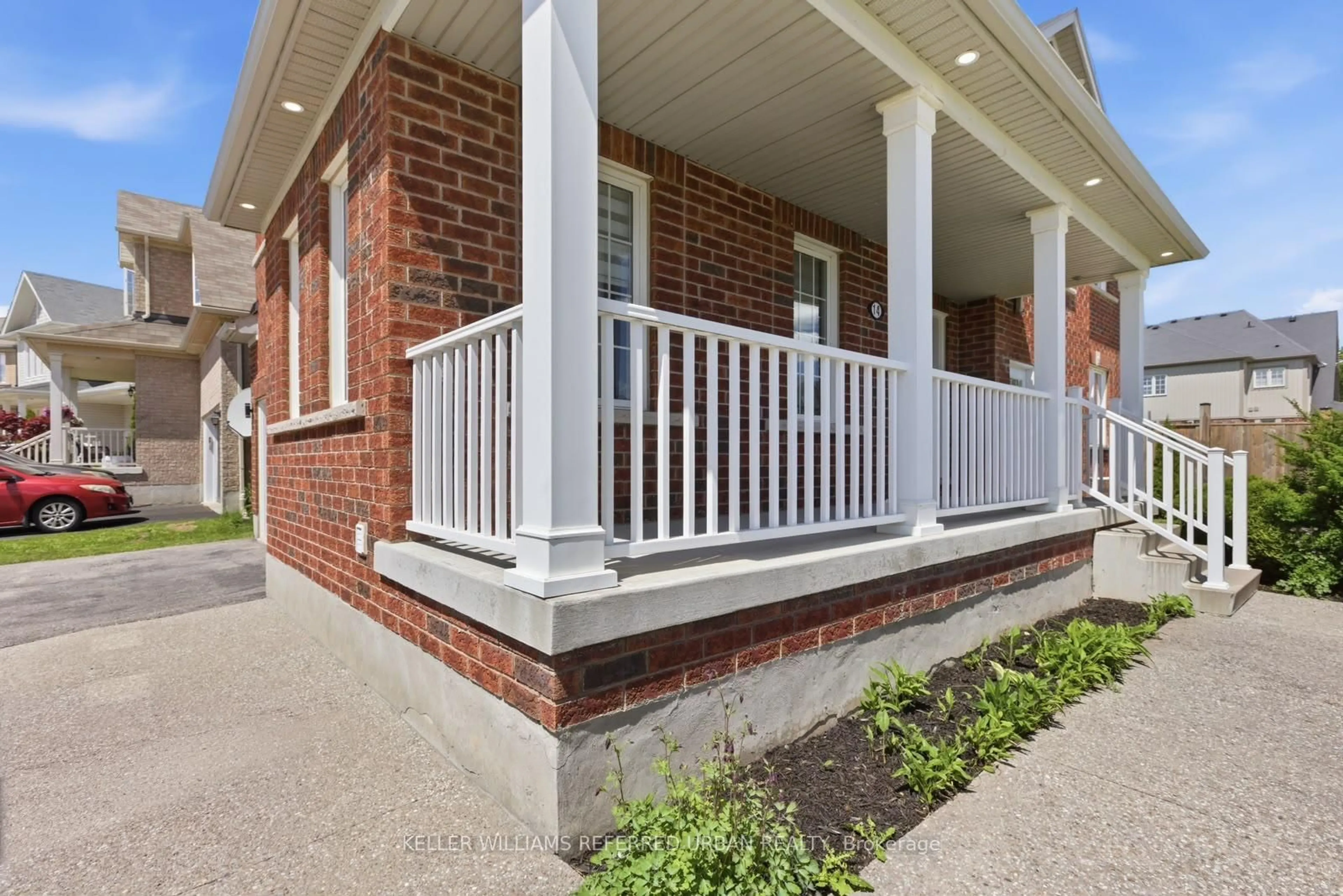 Home with brick exterior material, street for 14 Andover Dr, Woolwich Ontario N0B 1M0