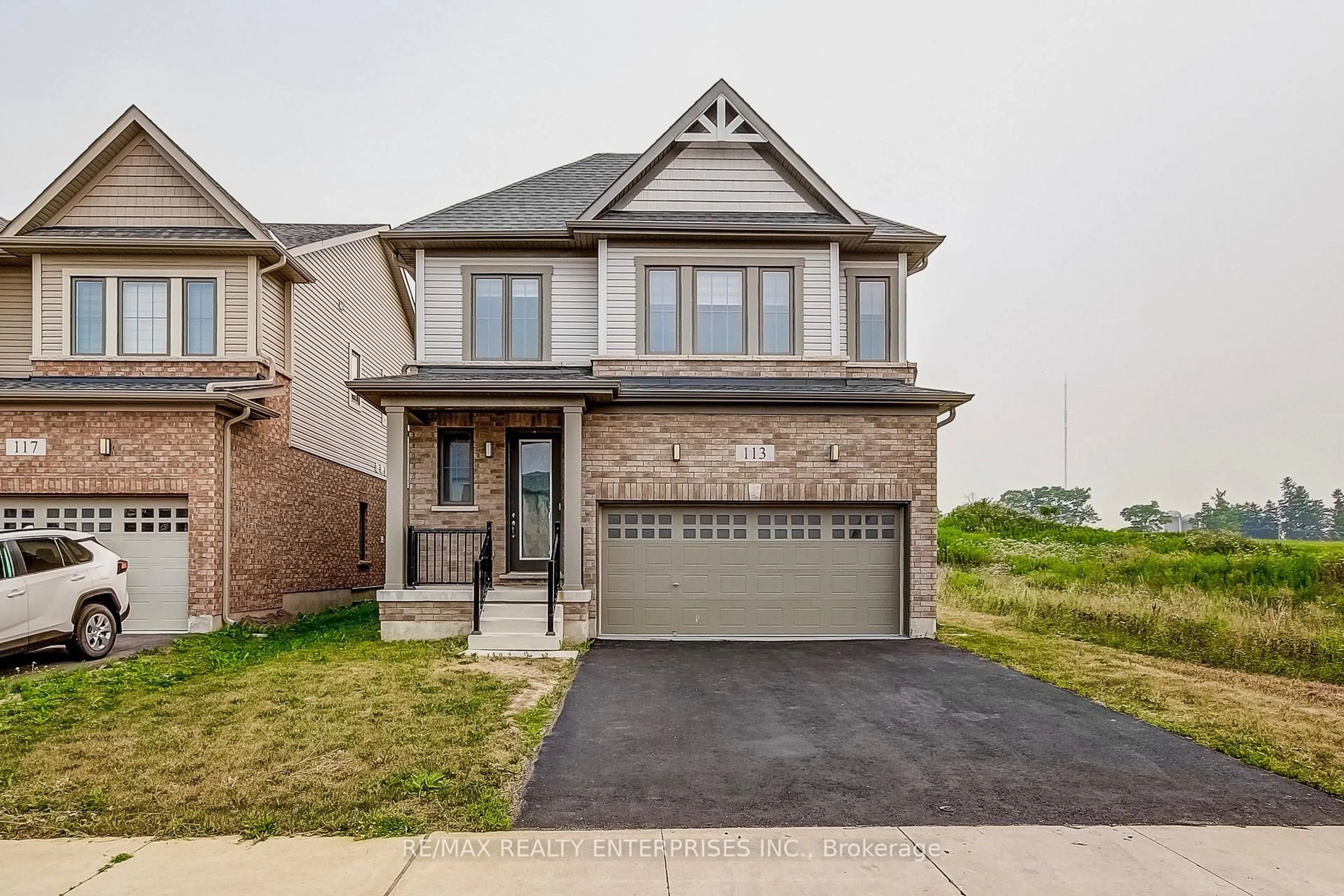 Home with brick exterior material, street for 113 Leslie Davis St, North Dumfries Ontario N0B 1E0