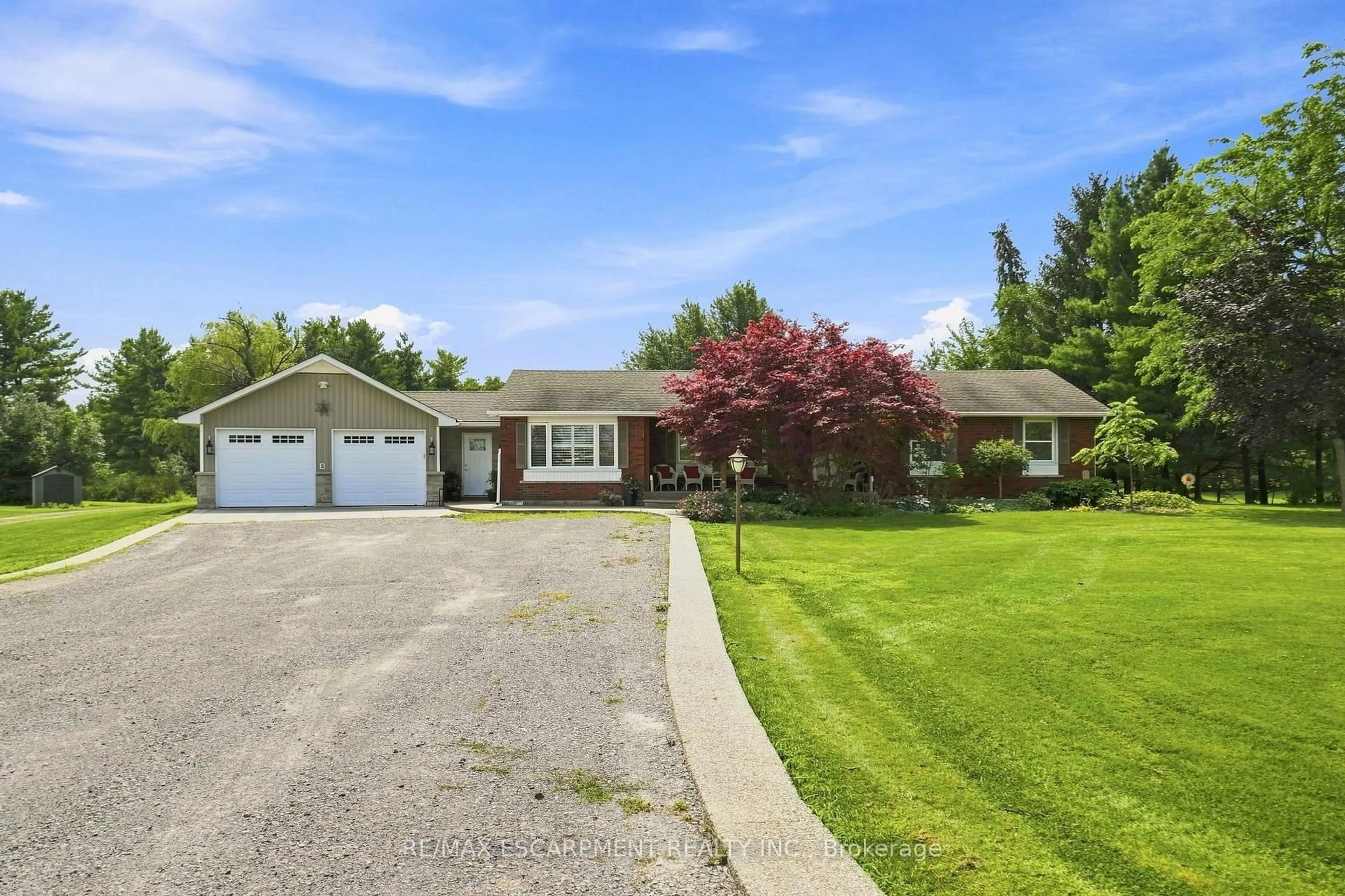 A pic from outside/outdoor area/front of a property/back of a property/a pic from drone, street for 9784 GOODALE Rd, West Lincoln Ontario L0R 1E0