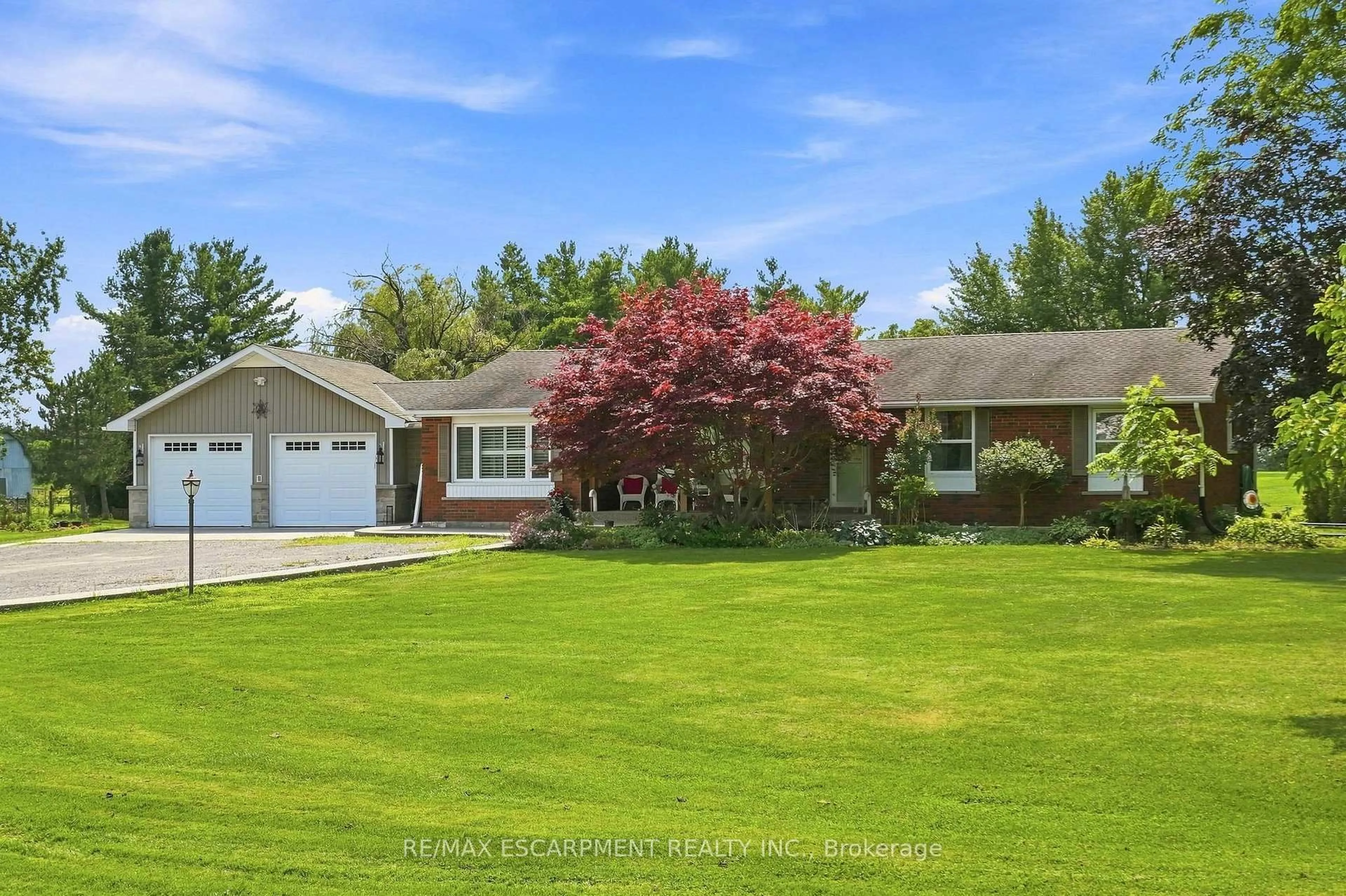 A pic from outside/outdoor area/front of a property/back of a property/a pic from drone, street for 9784 GOODALE Rd, West Lincoln Ontario L0R 1E0