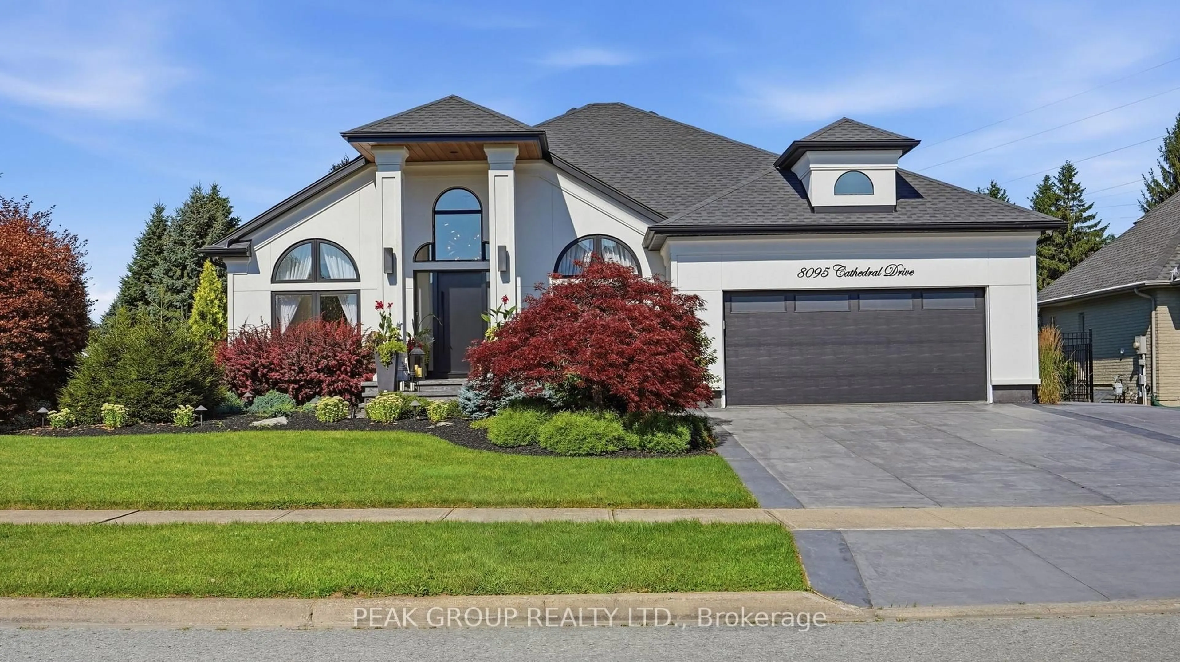 Home with brick exterior material, street for 8095 Cathedral Dr, Niagara Falls Ontario L2H 2Z2