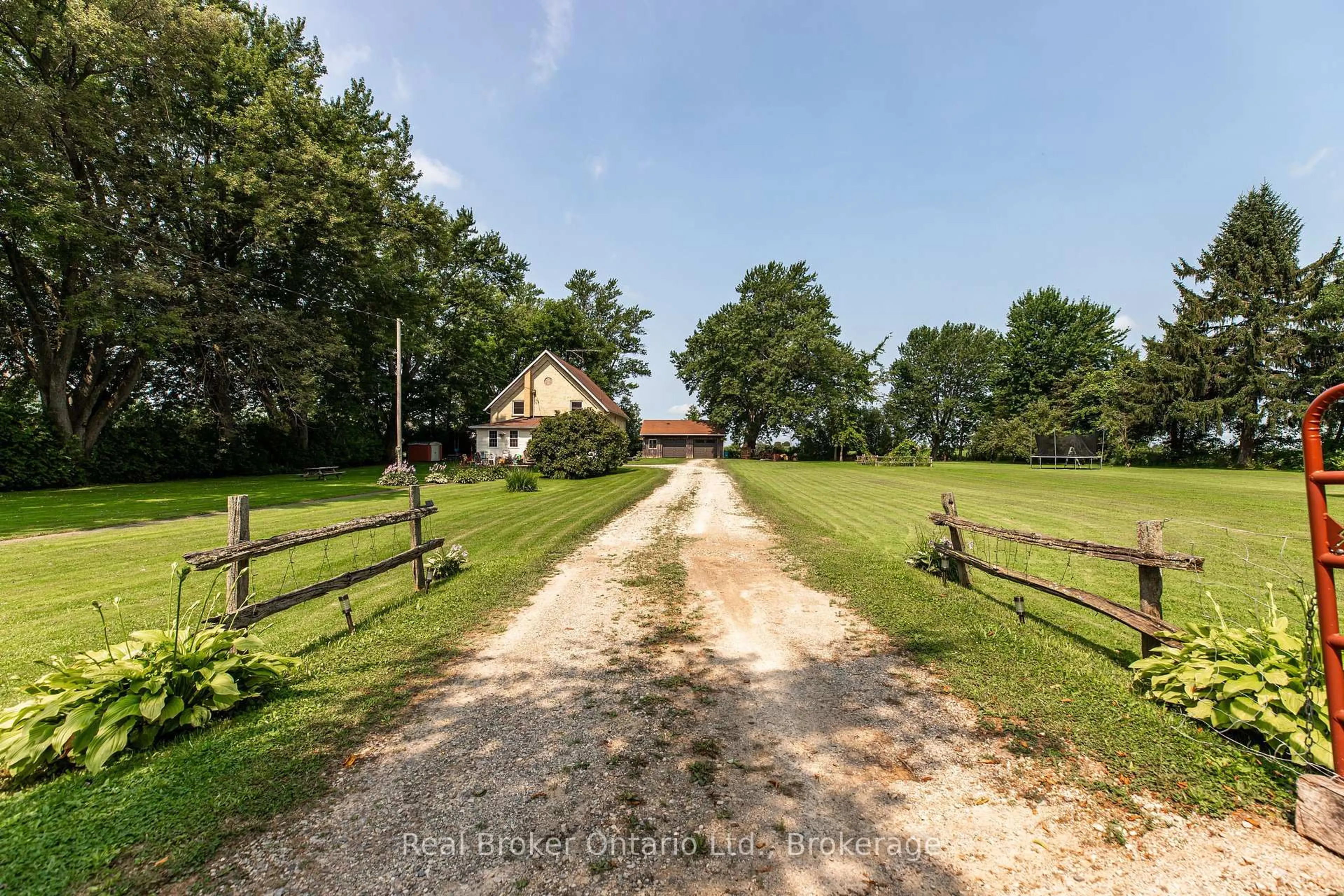 A pic from outside/outdoor area/front of a property/back of a property/a pic from drone, street for 3047 Bruce 1 Rd, Kincardine Ontario N0G 2T0