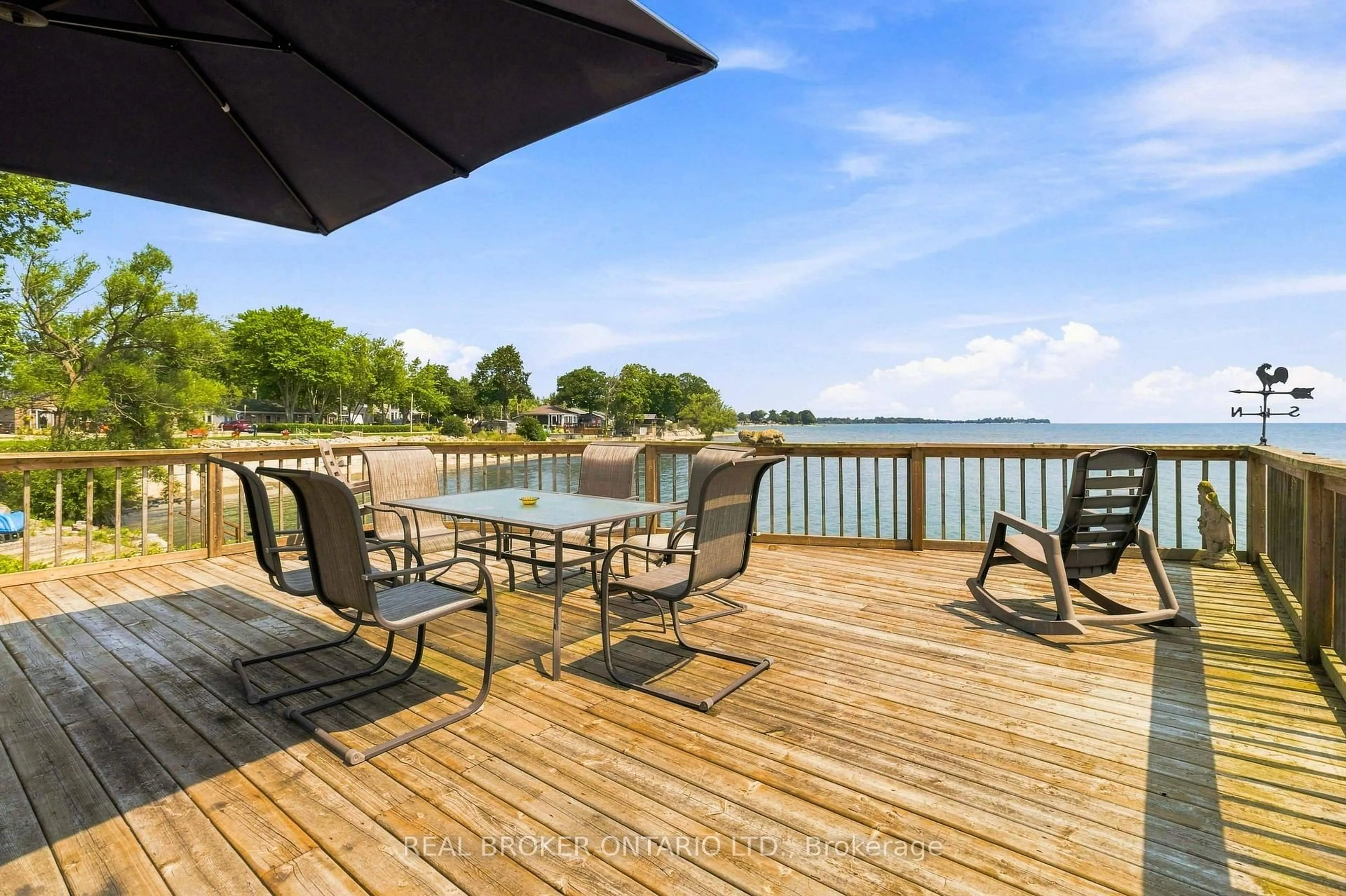 Patio, water/lake/river/ocean view for 12 Hamdun Lane, Haldimand Ontario N0A 1P0