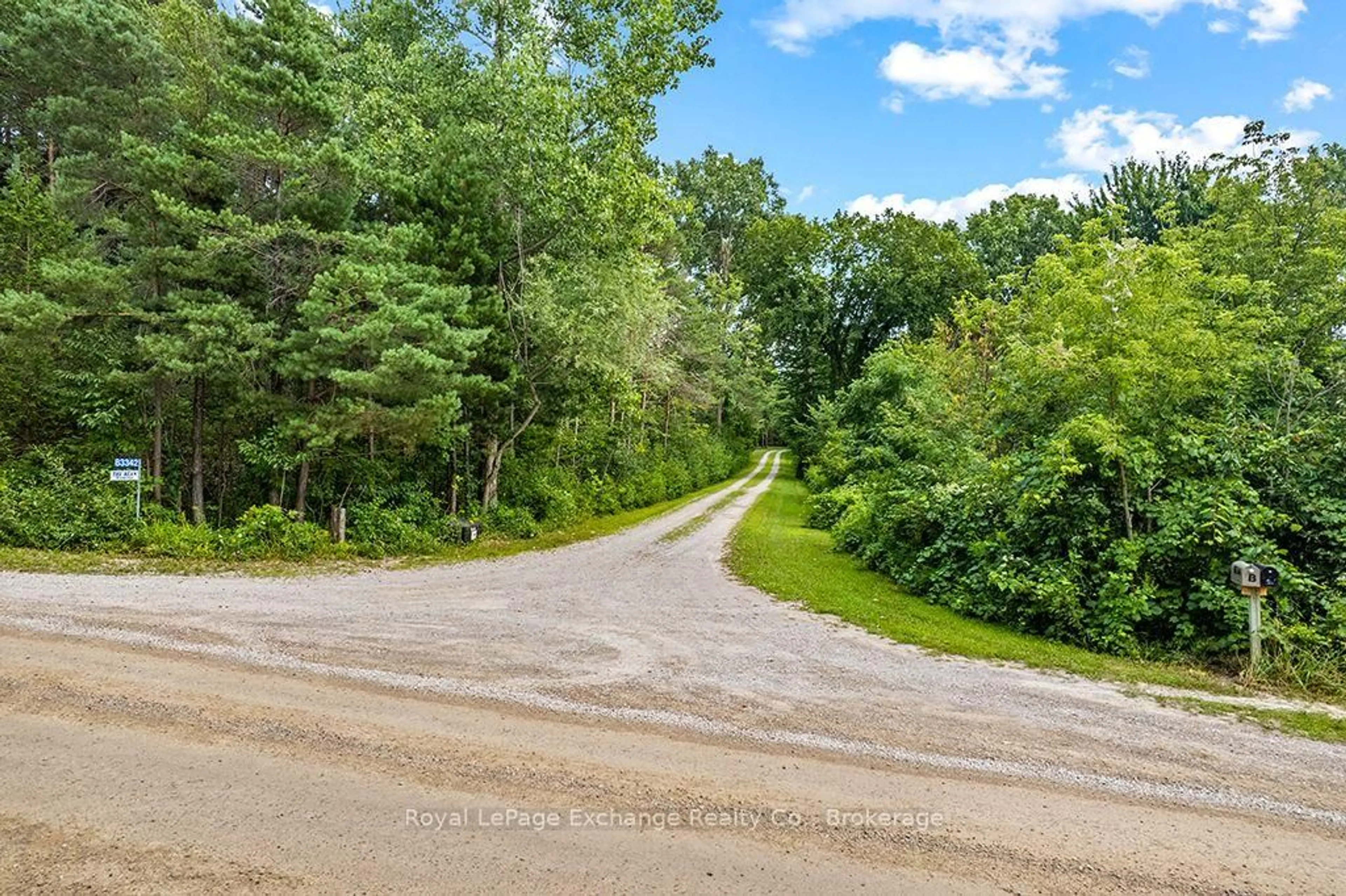 A pic from outside/outdoor area/front of a property/back of a property/a pic from drone, forest/trees view for 83342 Scott Line, North Huron Ontario N0M 1H0