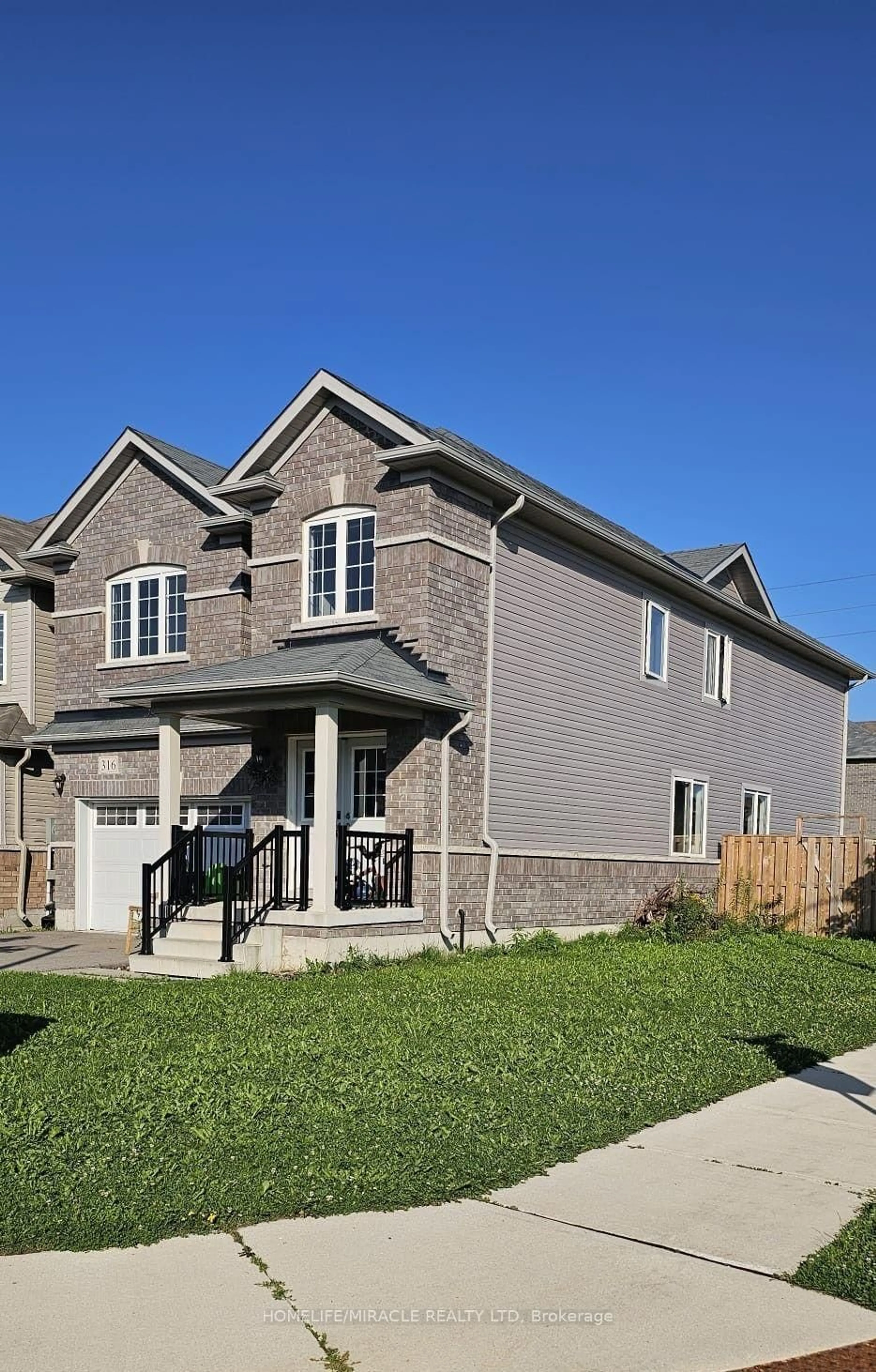 Home with brick exterior material, street for 316 Vandusen Ave, Southgate Ontario N0C 1B0