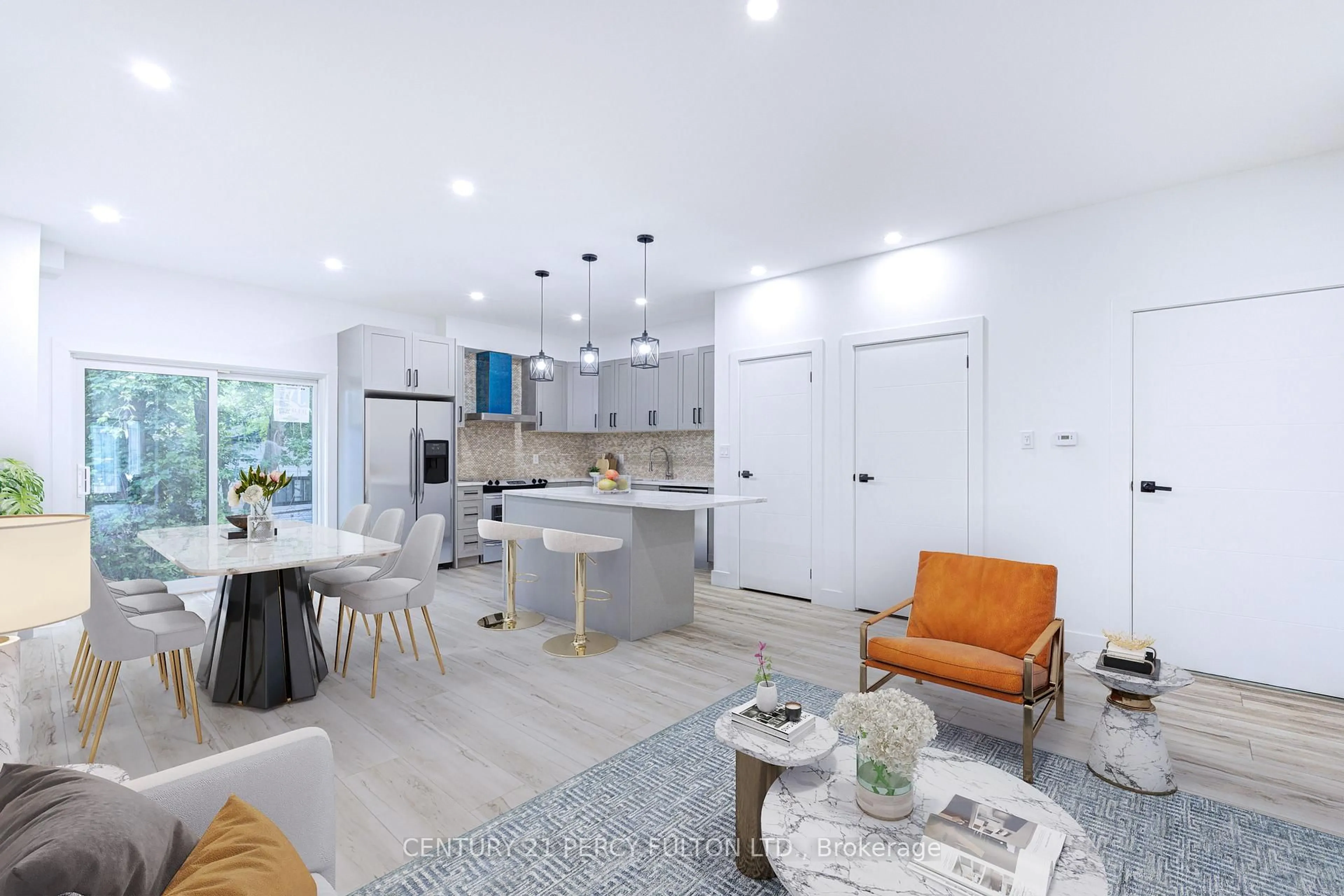 Open concept kitchen, unknown for 15 BECHTEL St, Cambridge Ontario N3C 1Z7