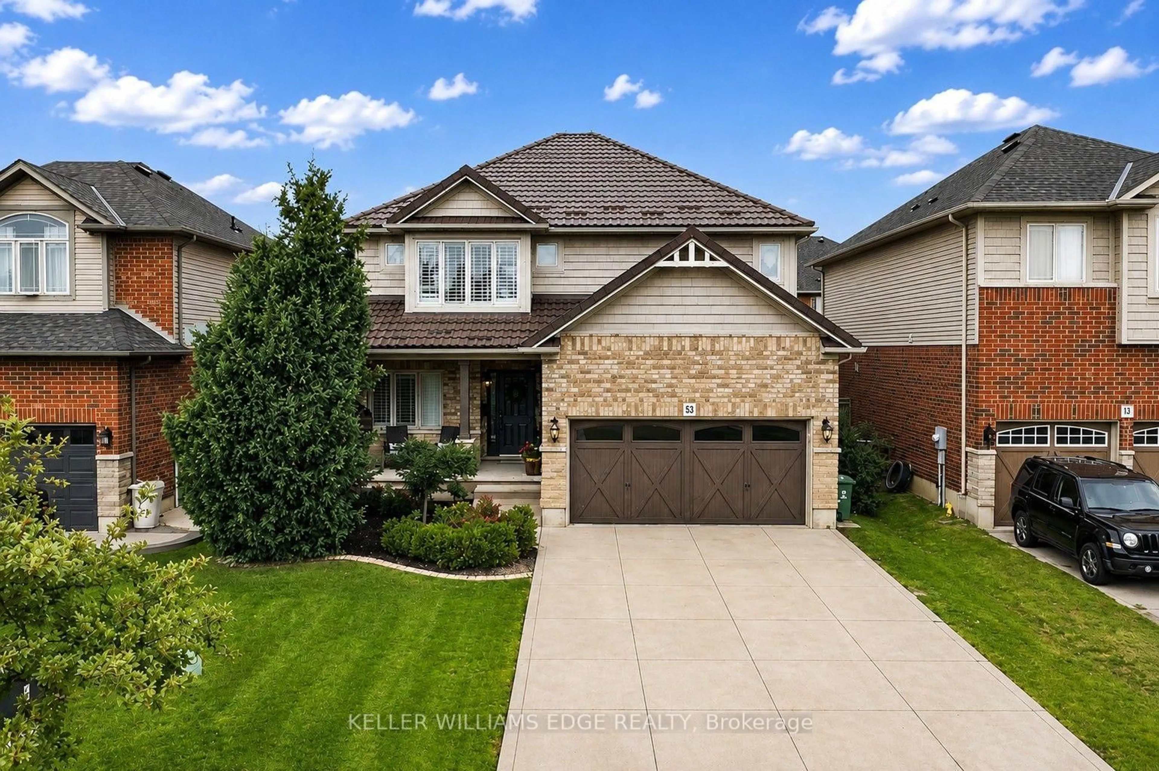 Home with brick exterior material, street for 53 Valiant Circ, Hamilton Ontario L0R 1C0
