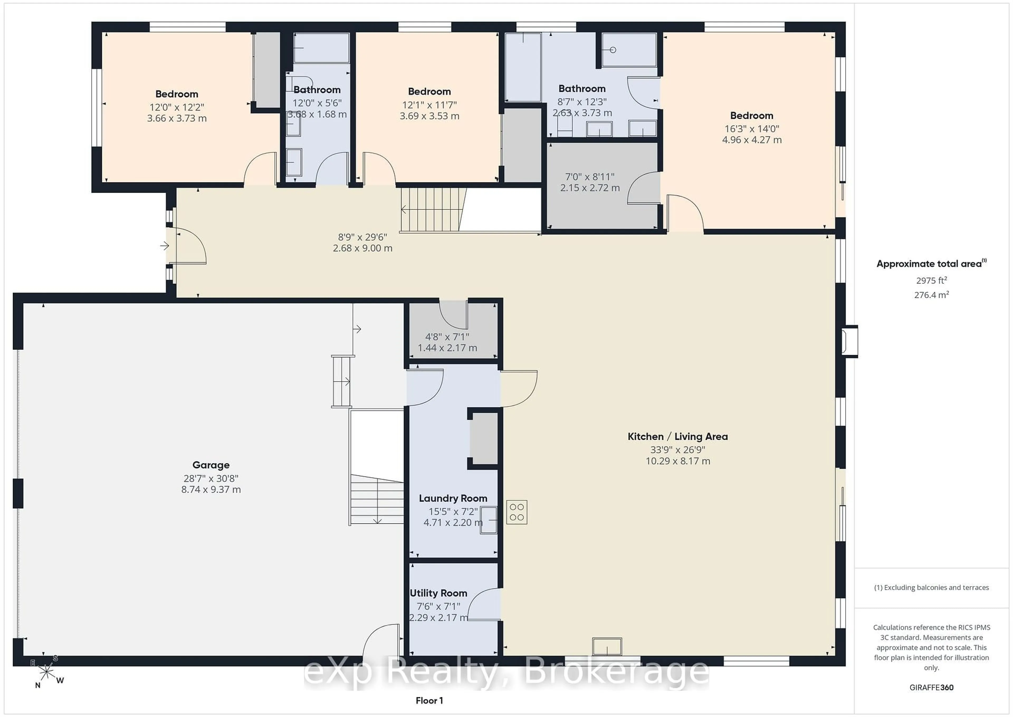 Floor plan for 7 Weiss Dr, South Bruce Ontario N0G 1W0