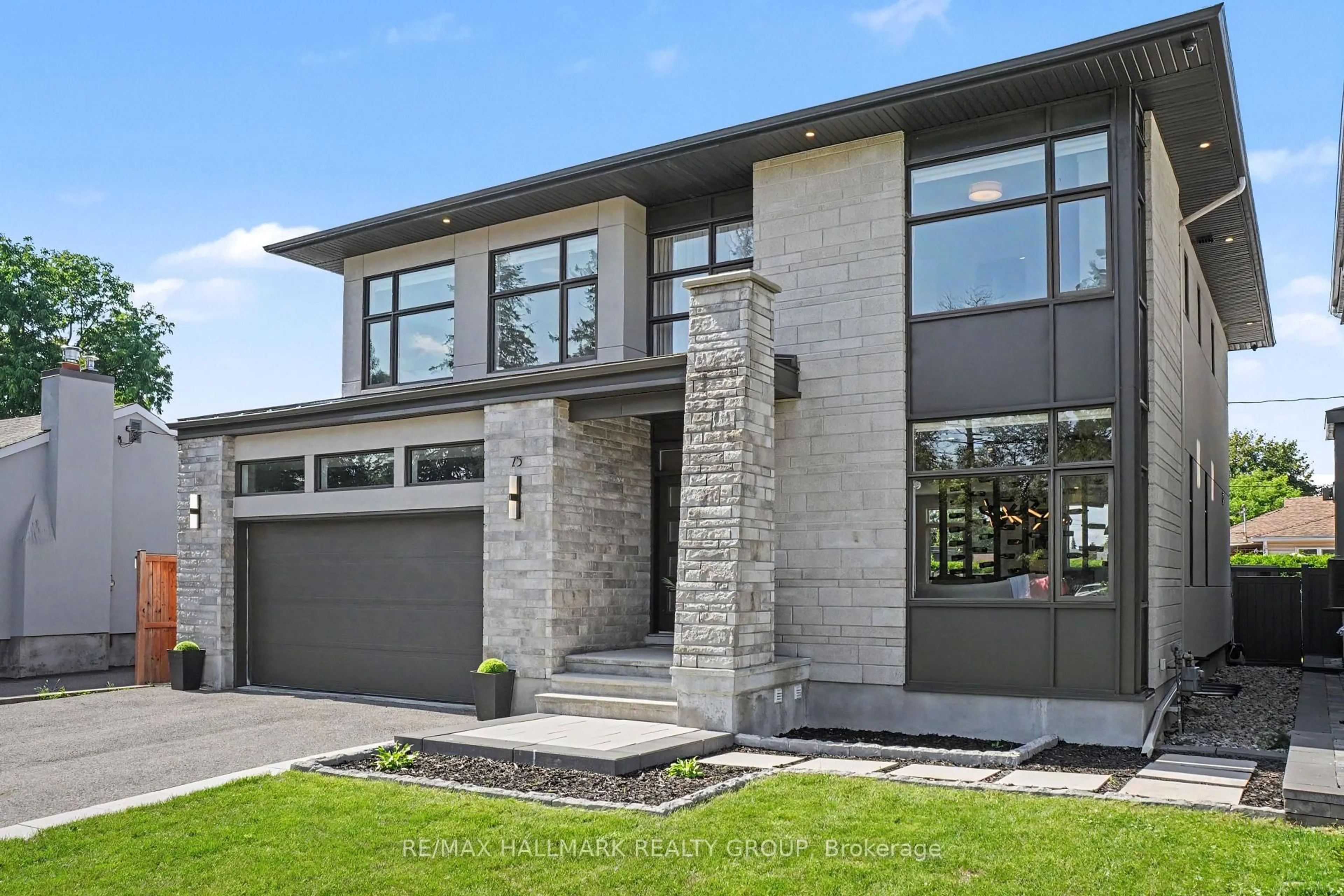 Home with brick exterior material, street for 75 St Claire Ave, Ottawa Ontario K2G 2A5