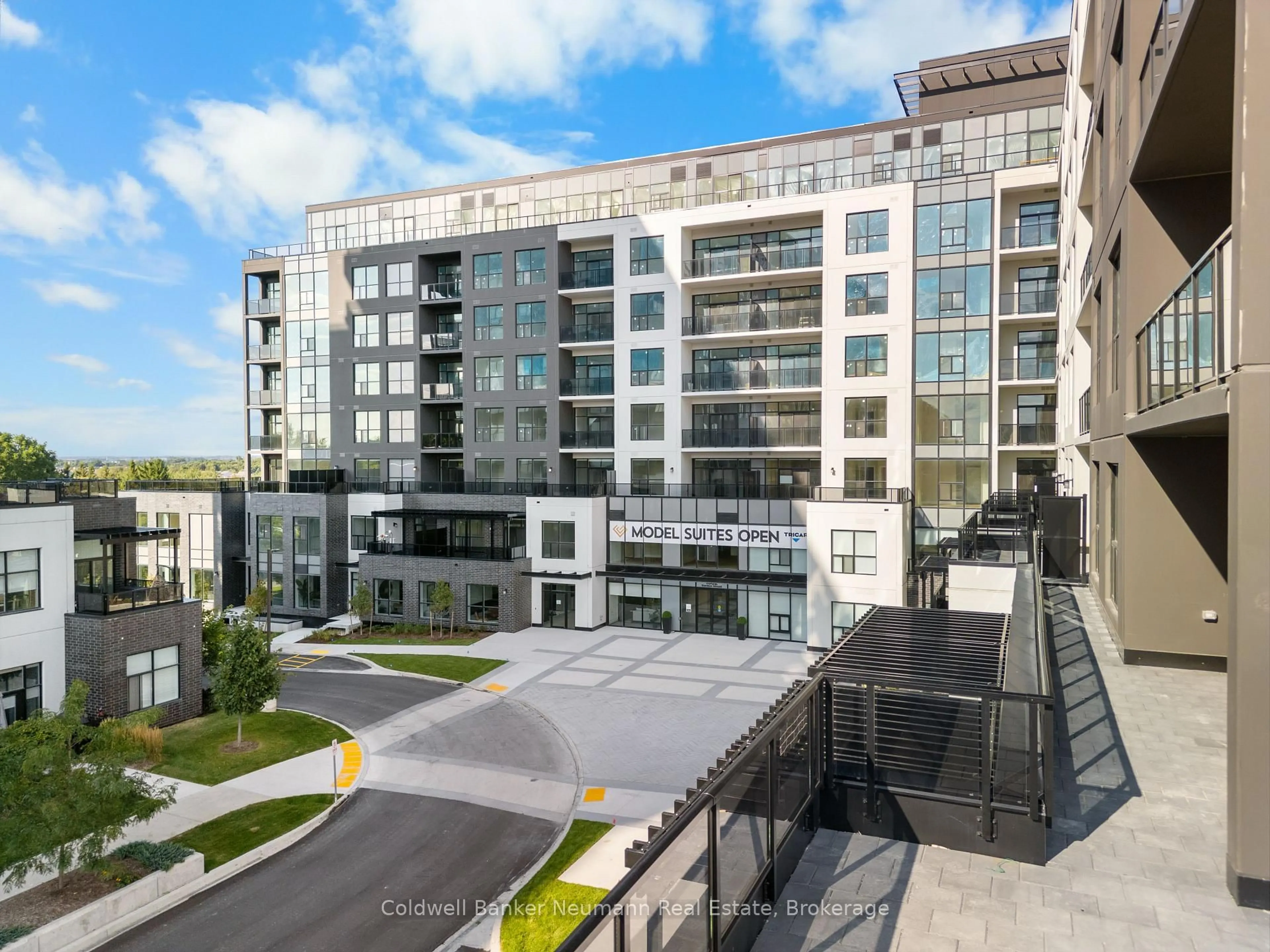 A pic from outside/outdoor area/front of a property/back of a property/a pic from drone, unknown for 1882 Gordon St #307, Guelph Ontario N1L 0P6