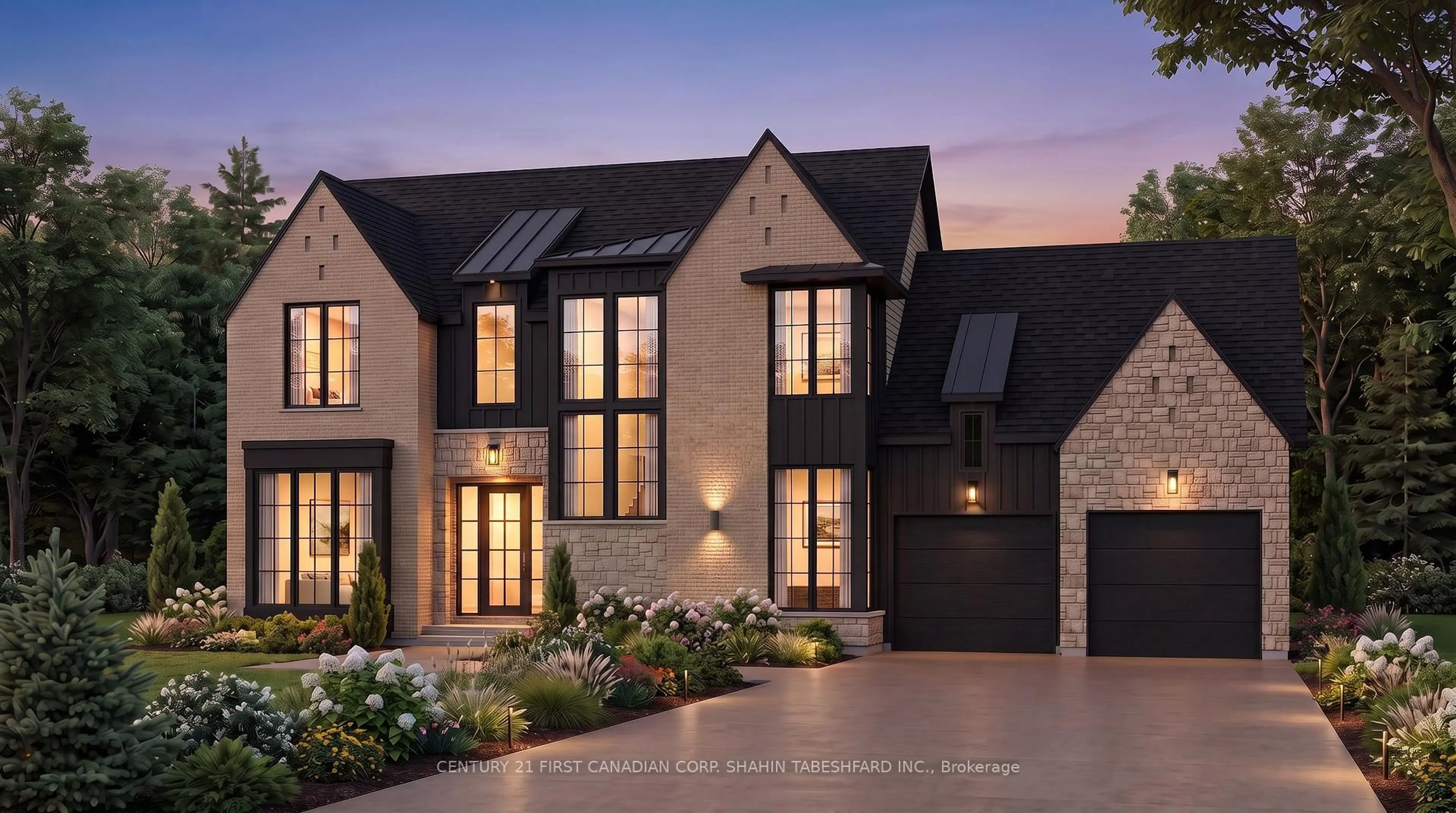 Home with brick exterior material, street for Lot 74 Bayshore Dr, Middlesex Centre Ontario N0L 1R0