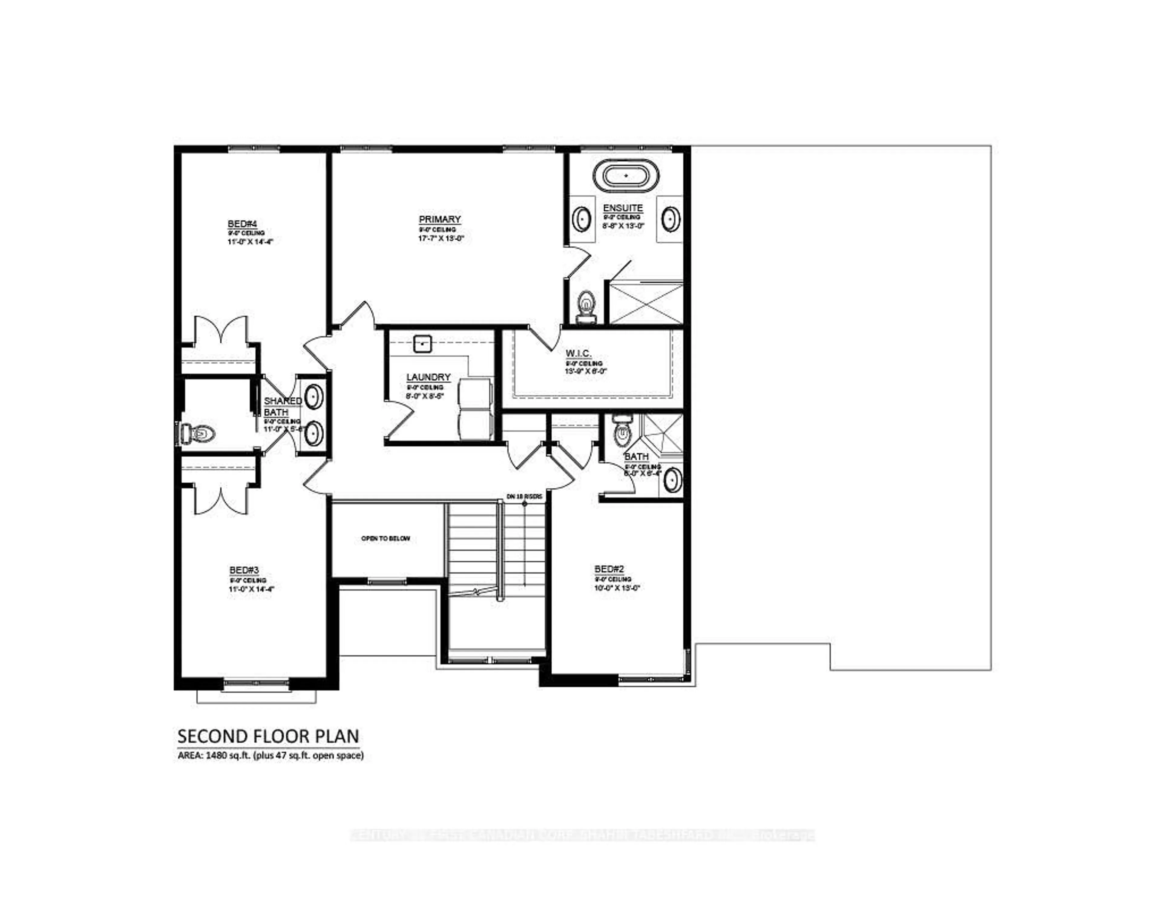 Floor plan for Lot 74 Bayshore Dr, Middlesex Centre Ontario N0L 1R0