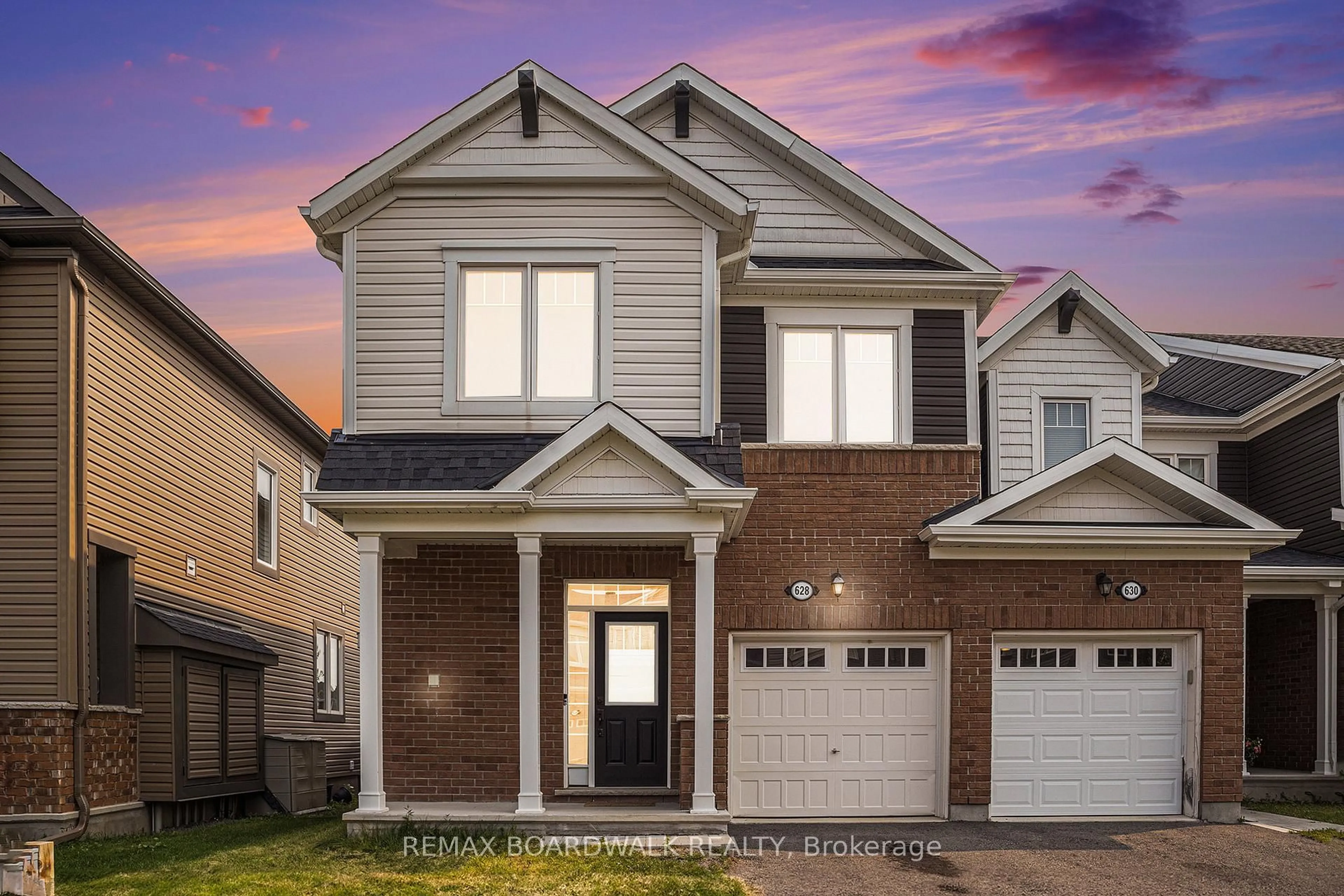 Home with brick exterior material, street for 628 MONARDIA Way, Ottawa Ontario K4A 1C8