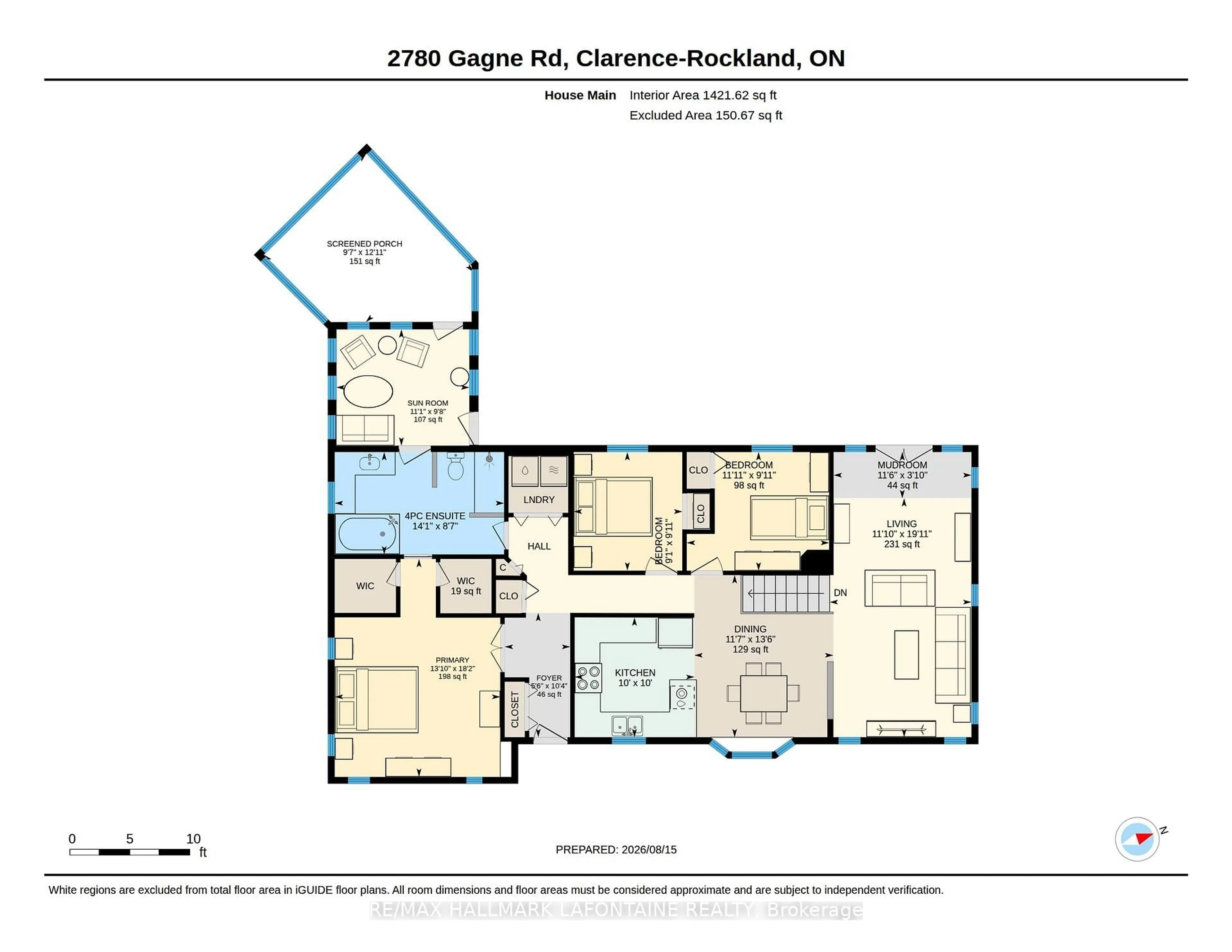 Floor plan for 2780 Gagne Rd, Clarence-Rockland Ontario K0A 2A0