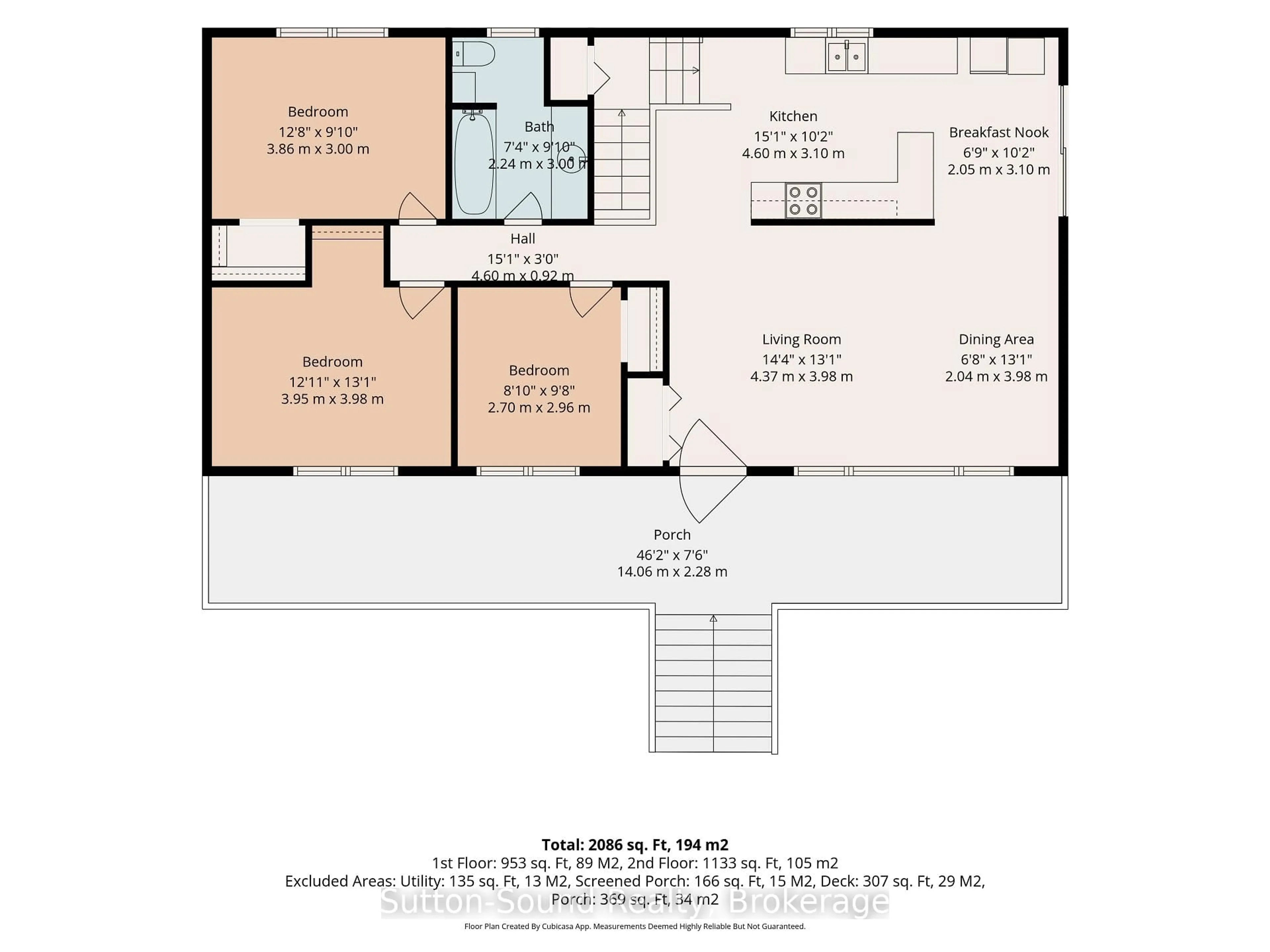 Floor plan for 54 Roth Dr, South Bruce Peninsula Ontario N0H 2T0