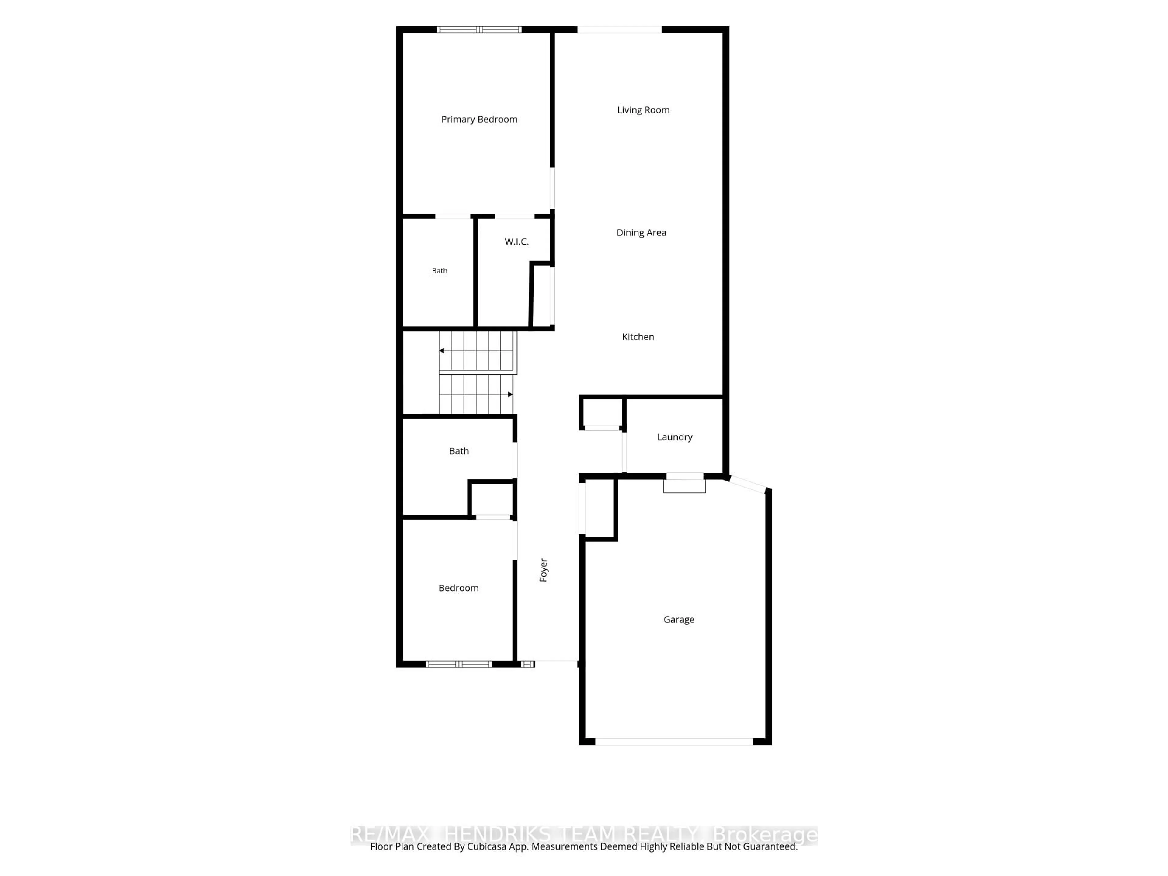 Floor plan for 58 Videl Cres, St. Catharines Ontario L2W 0A3