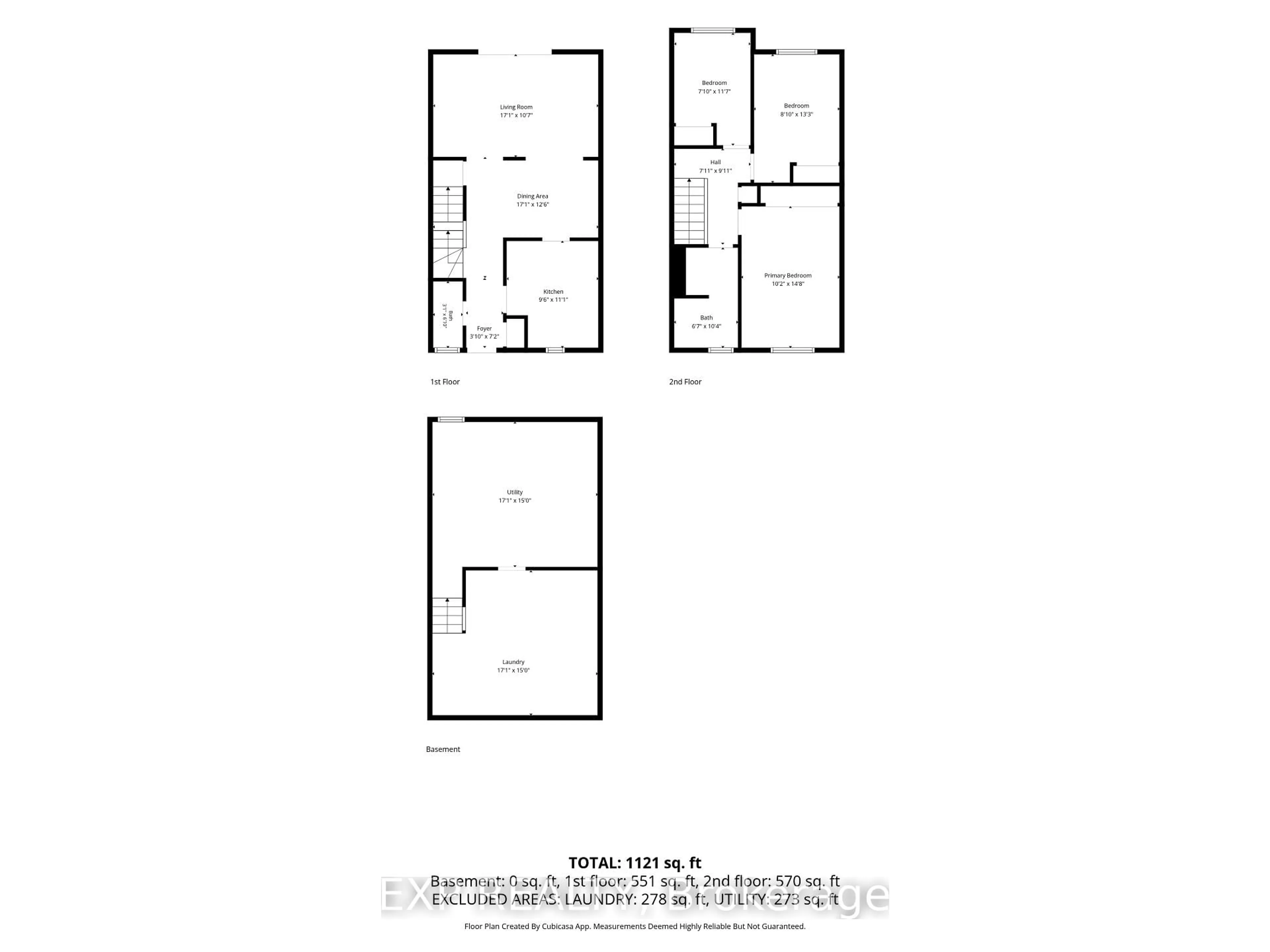 Floor plan for 4230 Meadowvale Dr #7, Niagara Falls Ontario L2E 5W7
