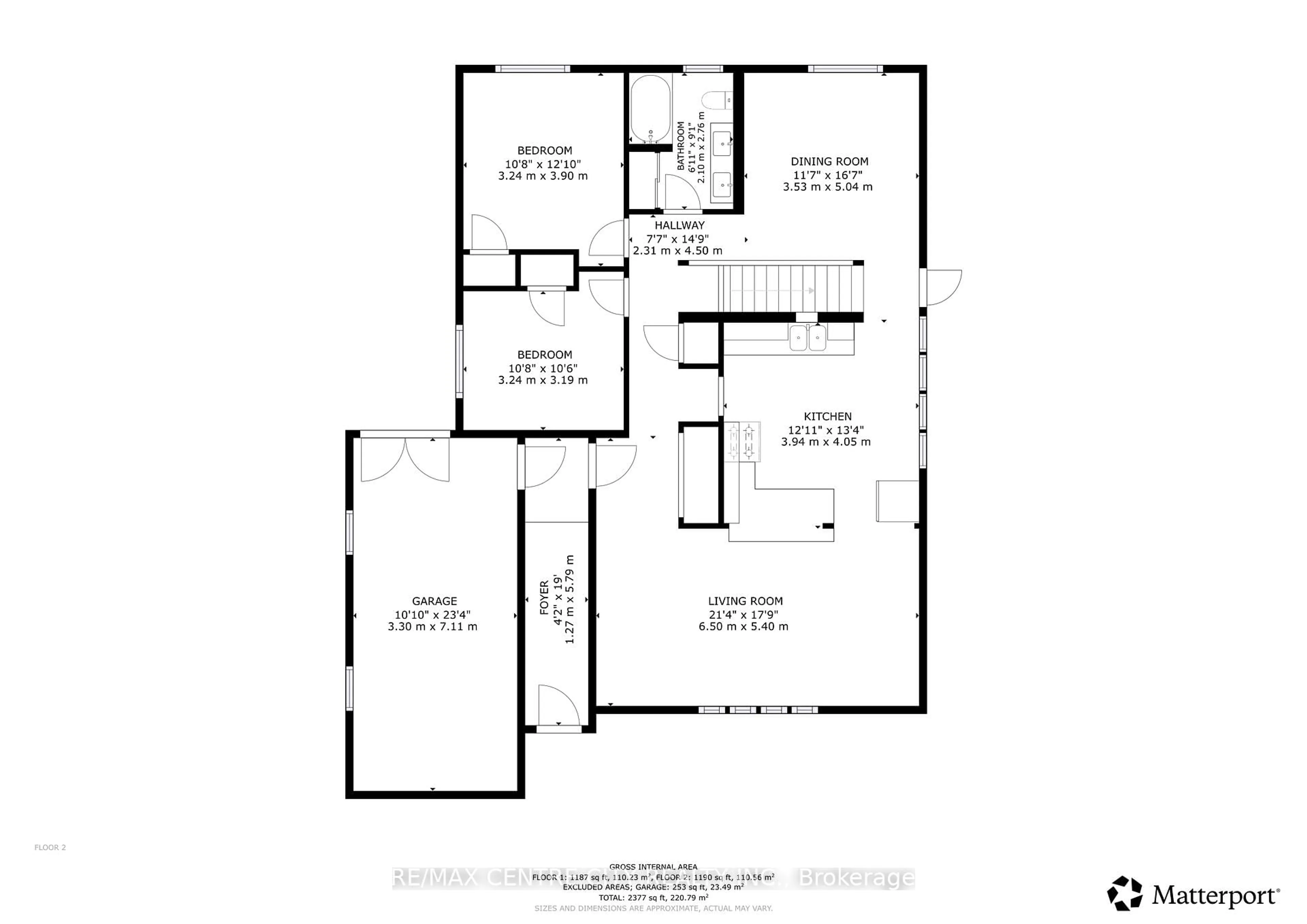 Floor plan for 245 Dominion St, Strathroy-Caradoc Ontario N7G 3G9