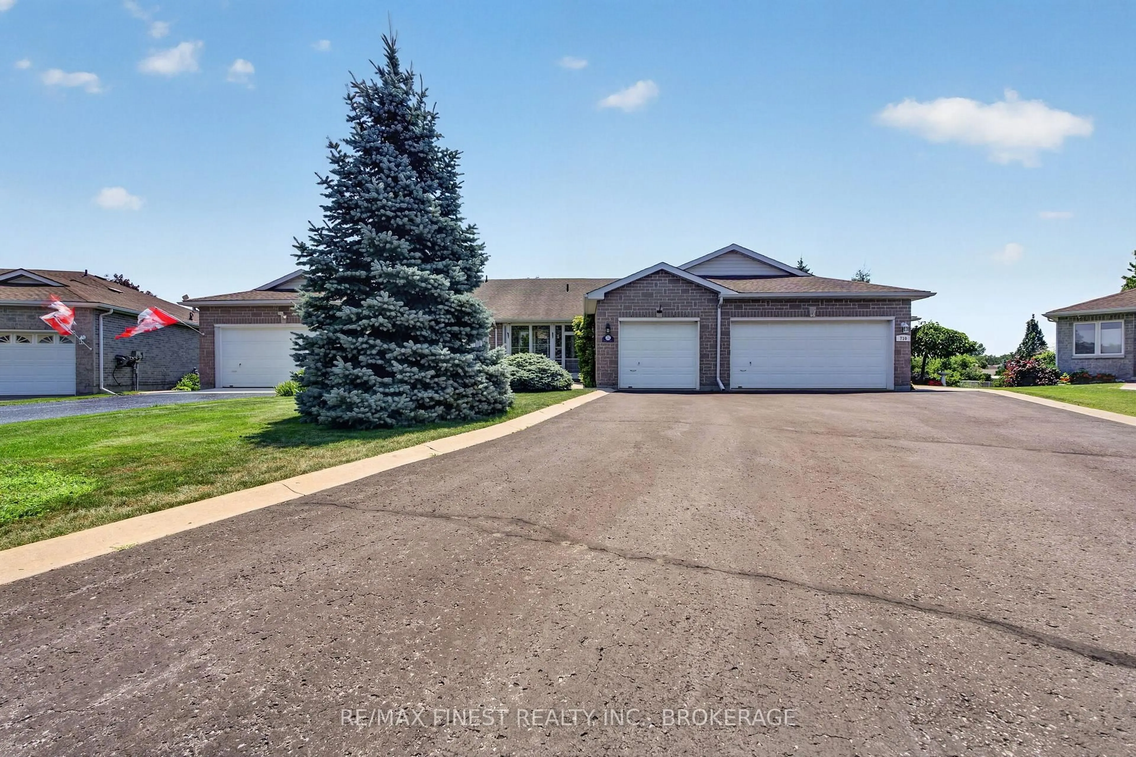 A pic from outside/outdoor area/front of a property/back of a property/a pic from drone, street for 712 Millwood Dr, Kingston Ontario K7M 8Z2