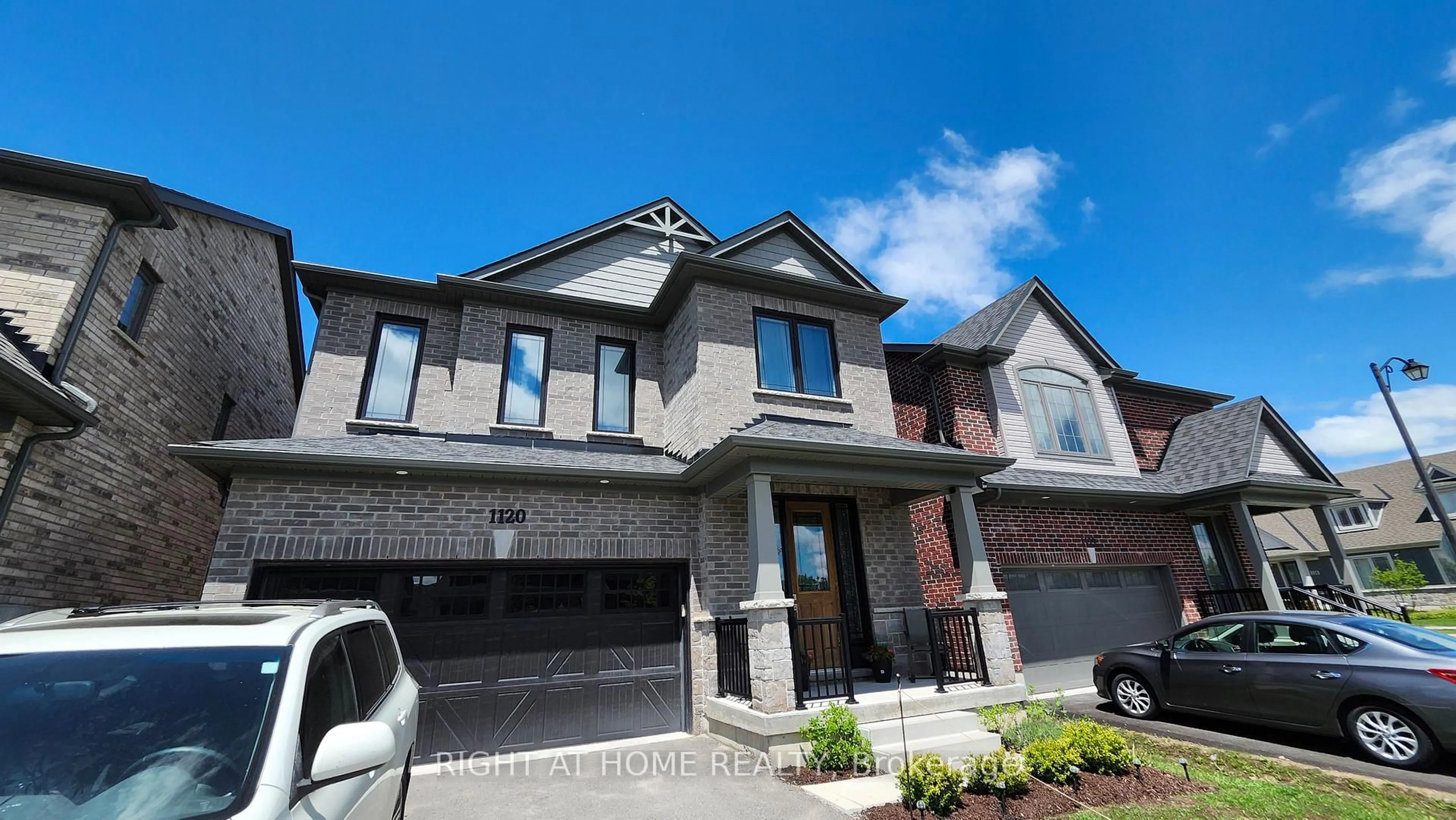 Home with brick exterior material, street for 1120 Rippingale Tr, Peterborough Ontario K9H 0K1