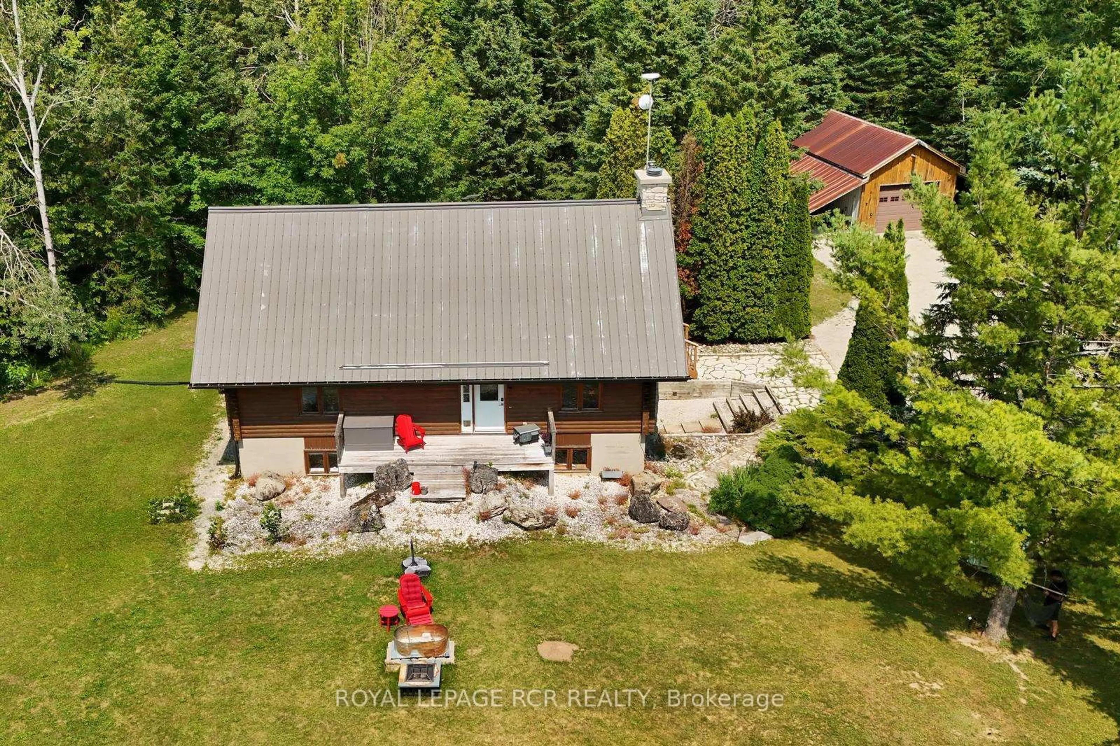 A pic from outside/outdoor area/front of a property/back of a property/a pic from drone, building for 349805 4th Concession B Concession, Grey Highlands Ontario N0C 1M0
