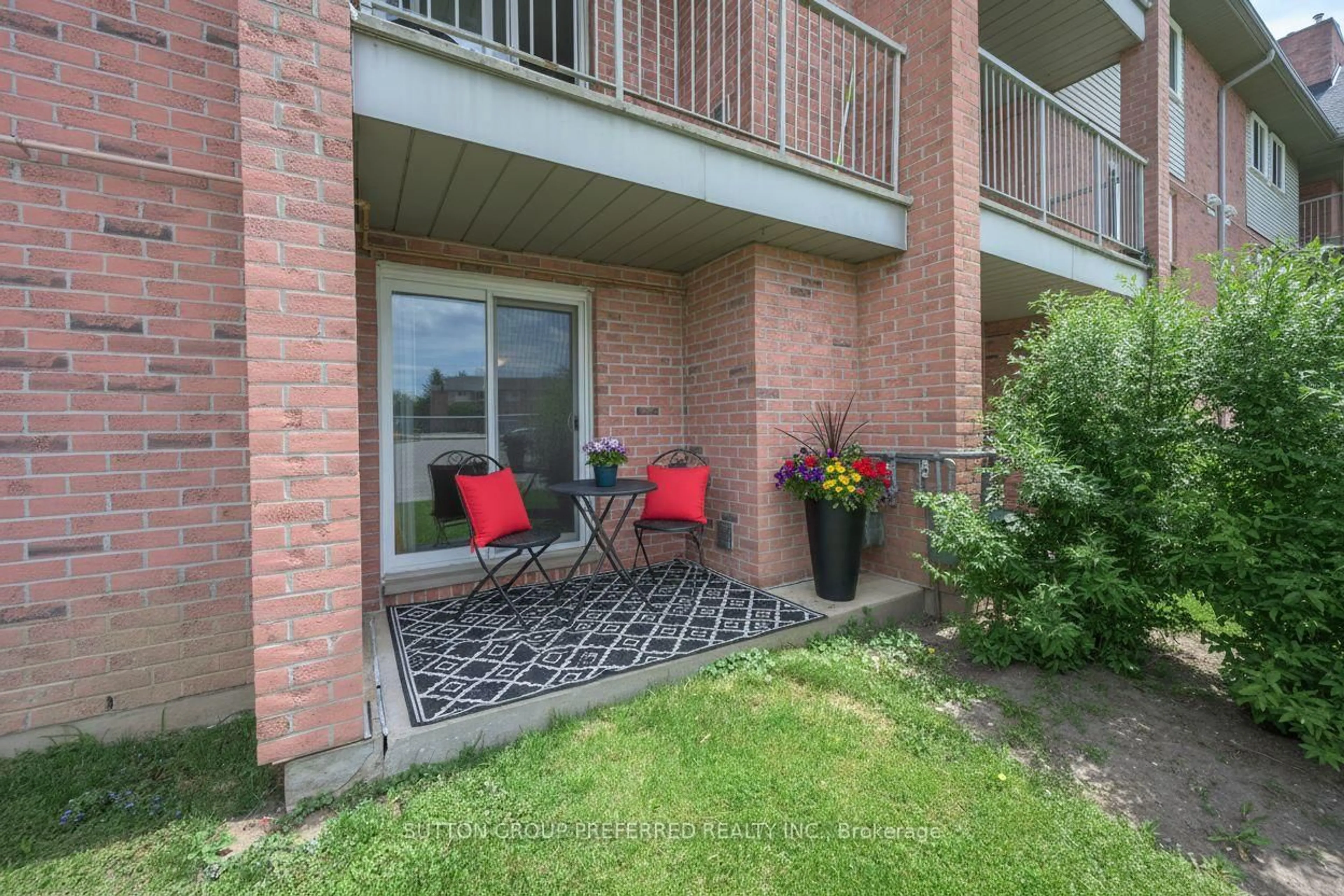 Patio, water/lake/river/ocean view for 136 Conway Dr #52, London South Ontario N6E 3N1