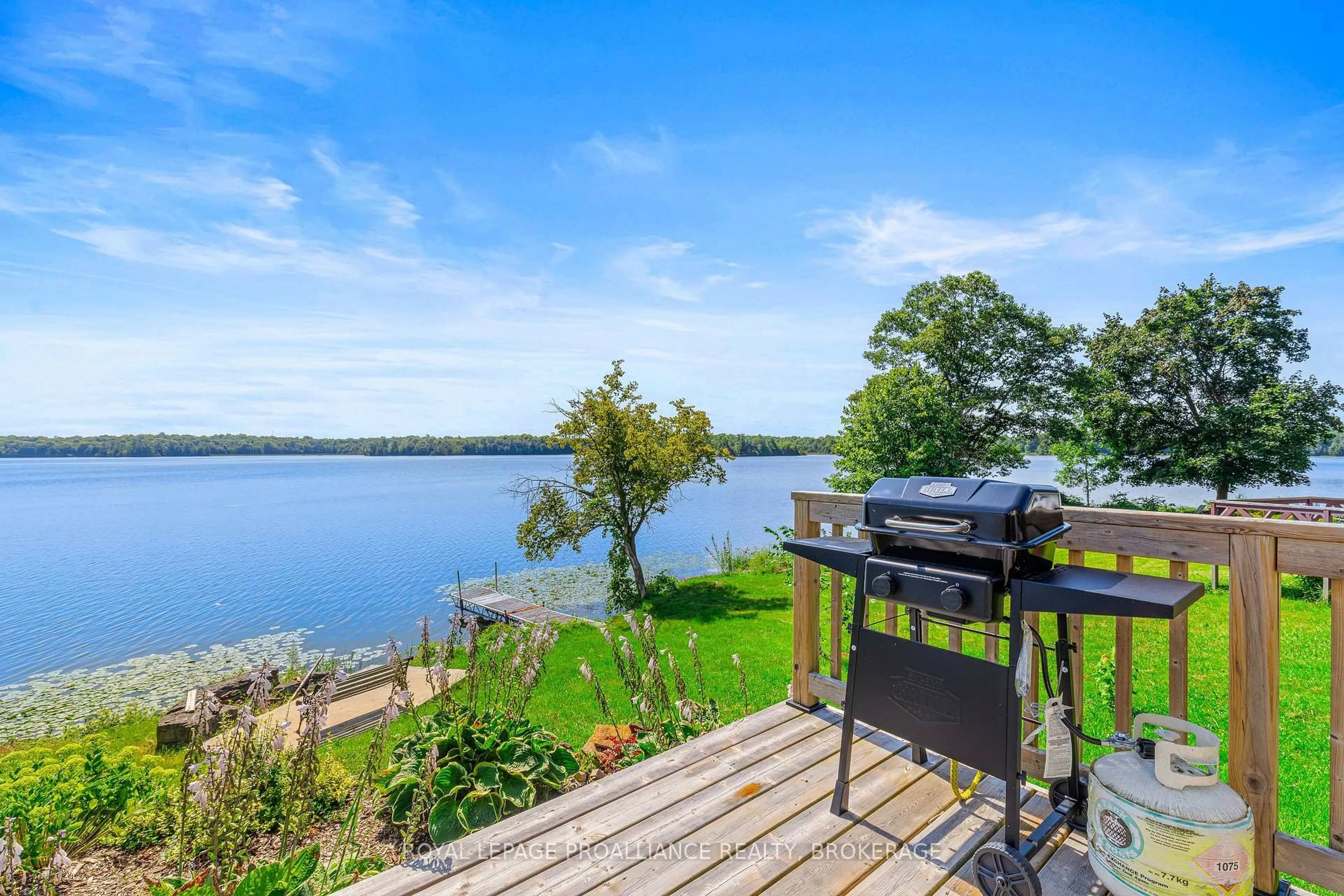 Patio, water/lake/river/ocean view for 467 UB 4 Rd, Rideau Lakes Ontario K0G 1E0